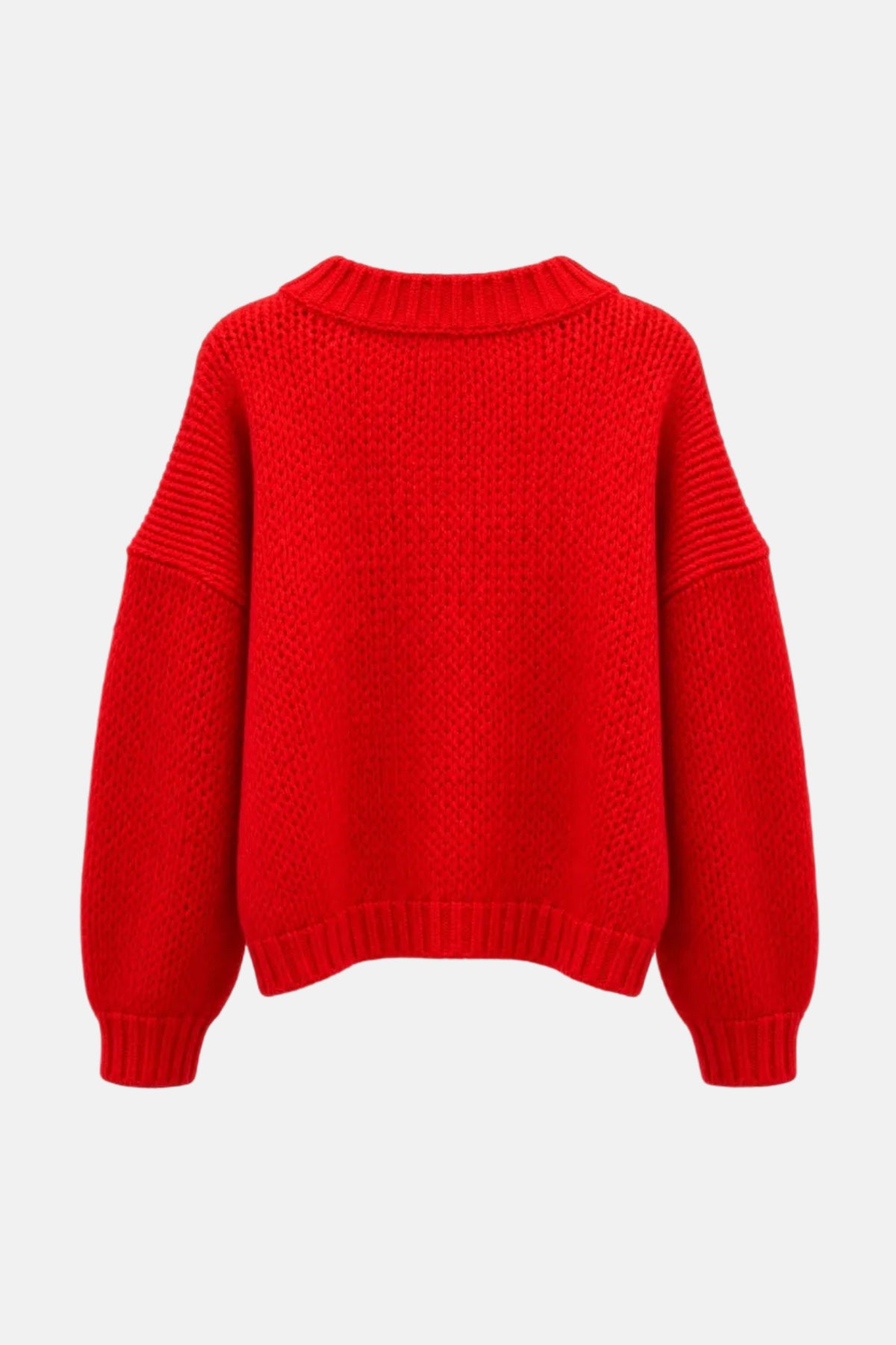 Roberto Girocollo ML, Rouge, Pull-over