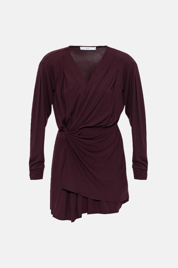 IRO Tamari, Fig, Kleid