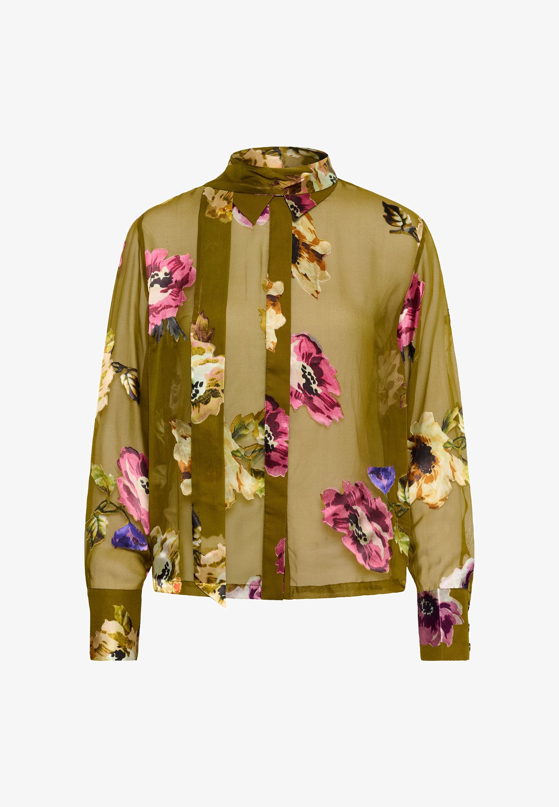 Gestuz Darcia, Olive Green Flower, Shirt