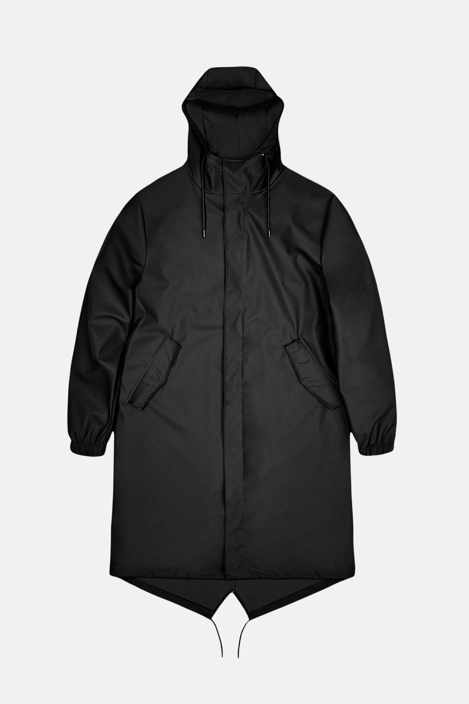 Rains Fishtail Parka Jacket W3, Schwarz, Parka