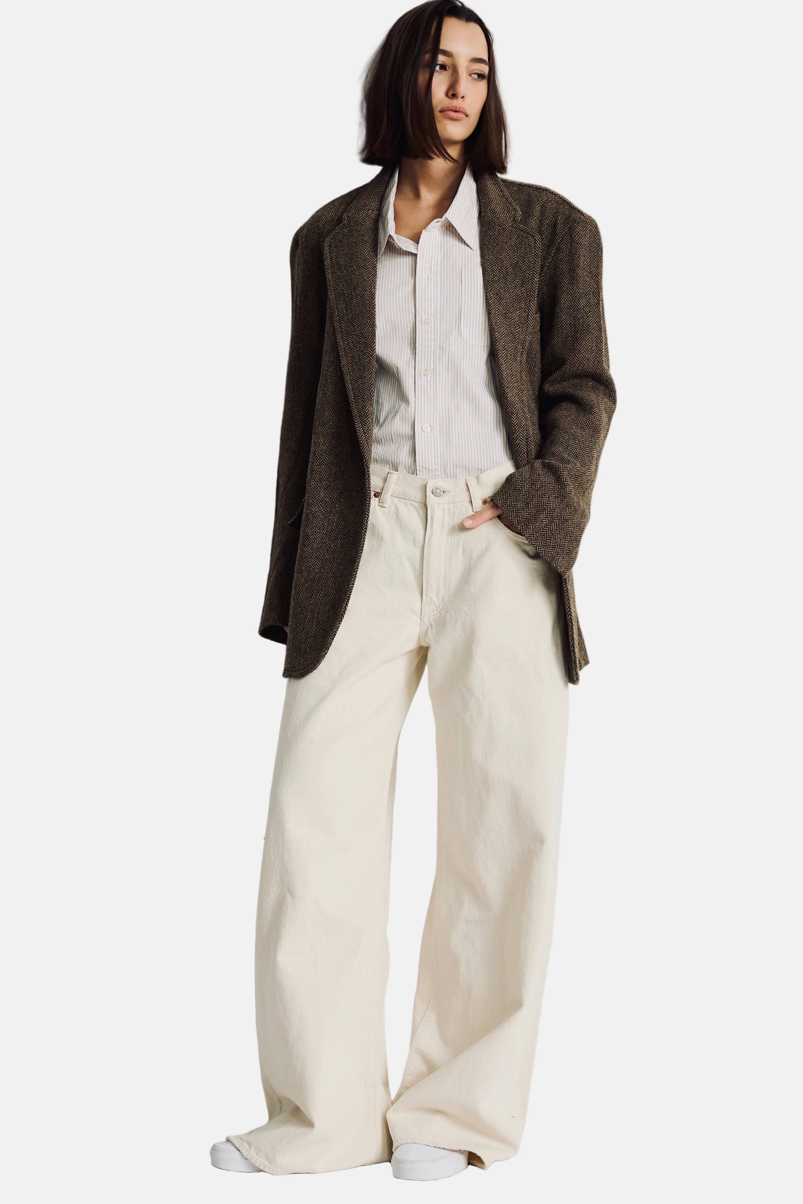 Denimist Hyannis, Brown Herringbone, Blazer