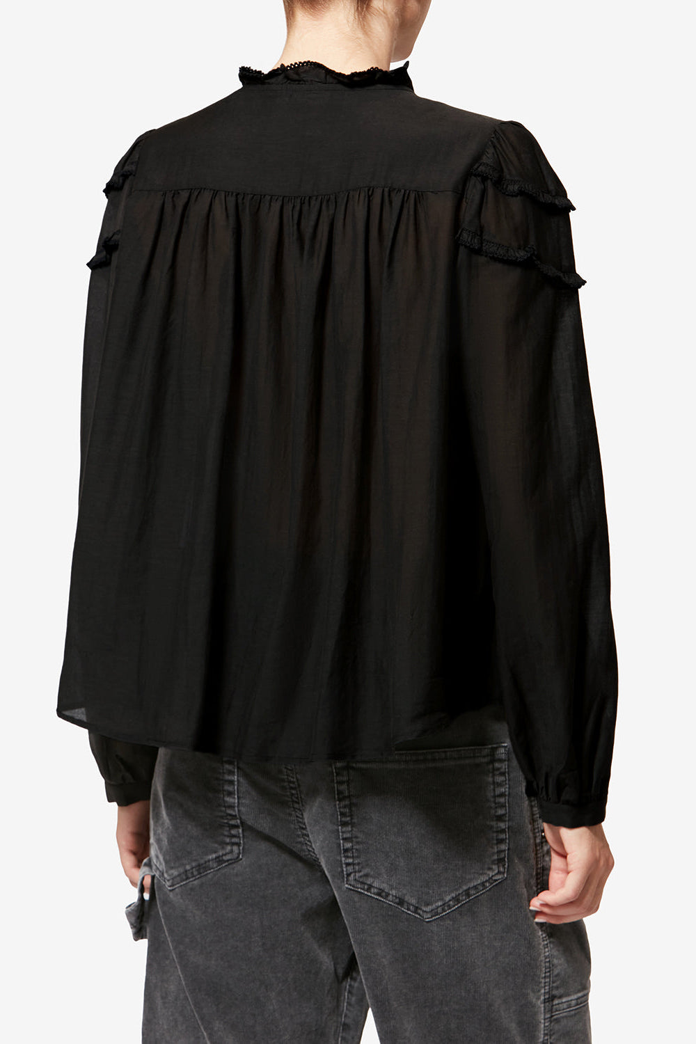 Marant Étoile Christa Top in Black – Ansicht 3
