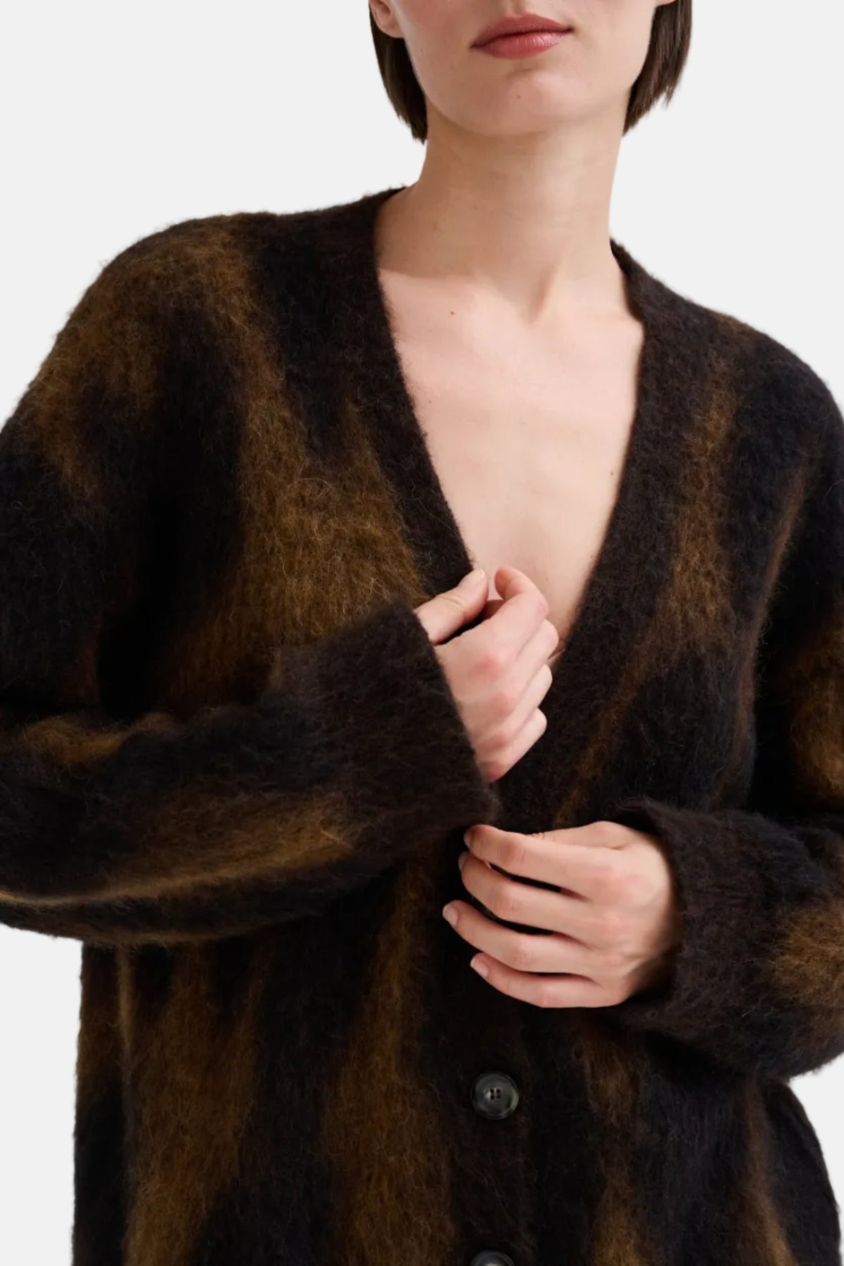 Roberto Jacquard Animalier, Moro, Cardigan