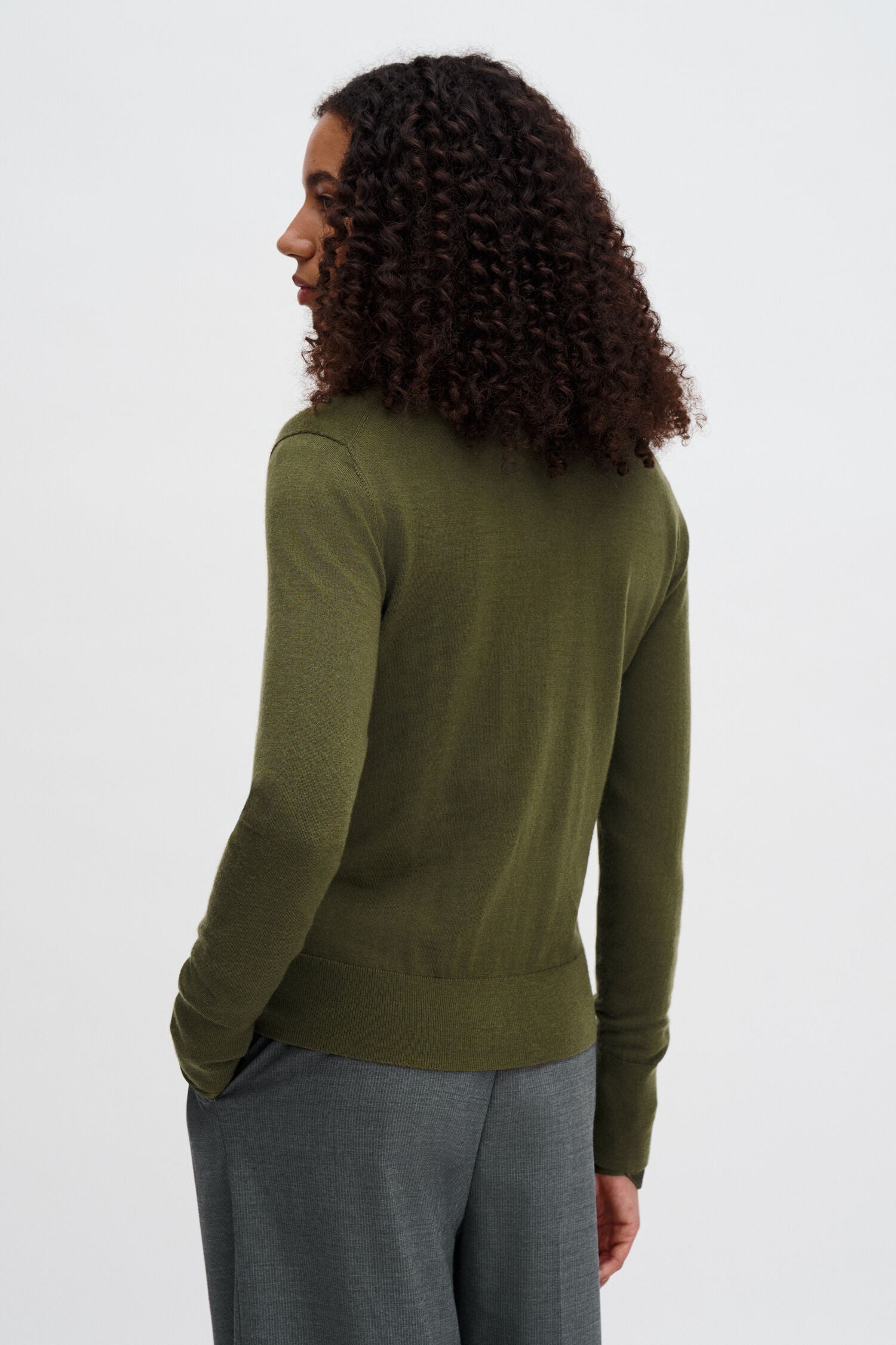 Filippa K, Merino, Laurel Green, Short Cardigan