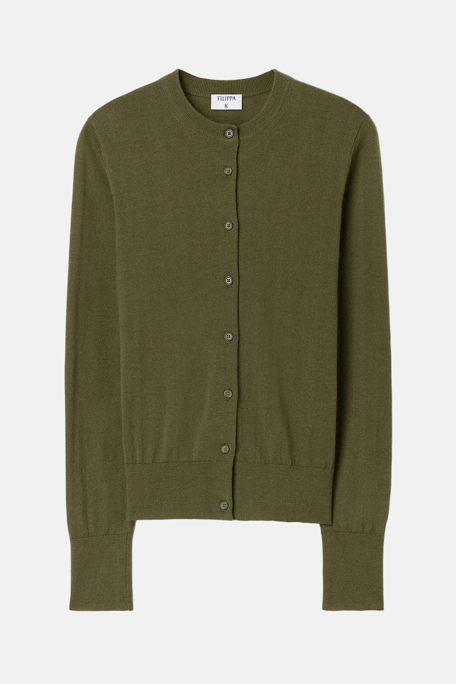 Filippa K, Merino, Laurel Green, Short Cardigan