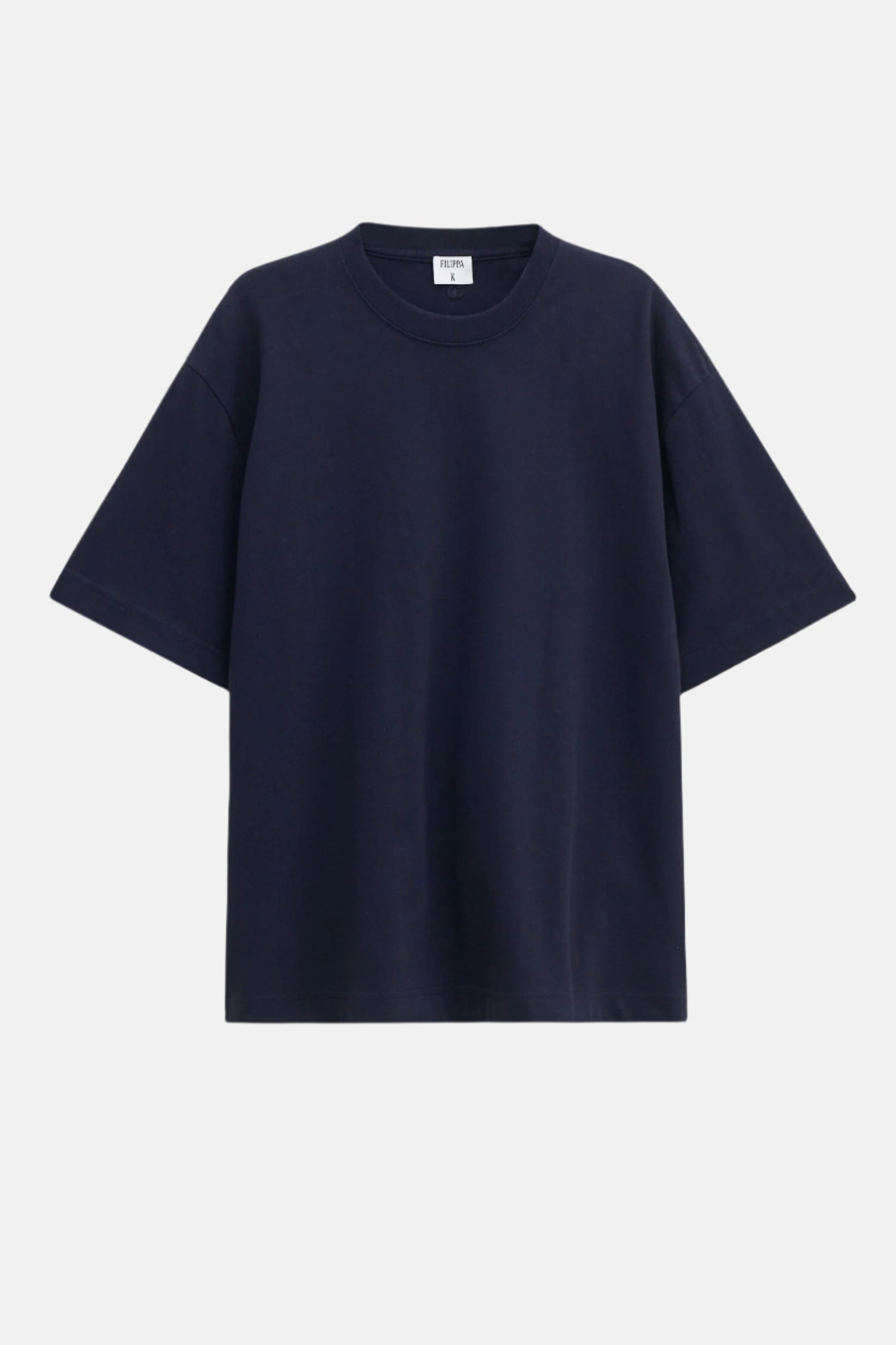 Filippa K Heavy, Navy, T-Shirt