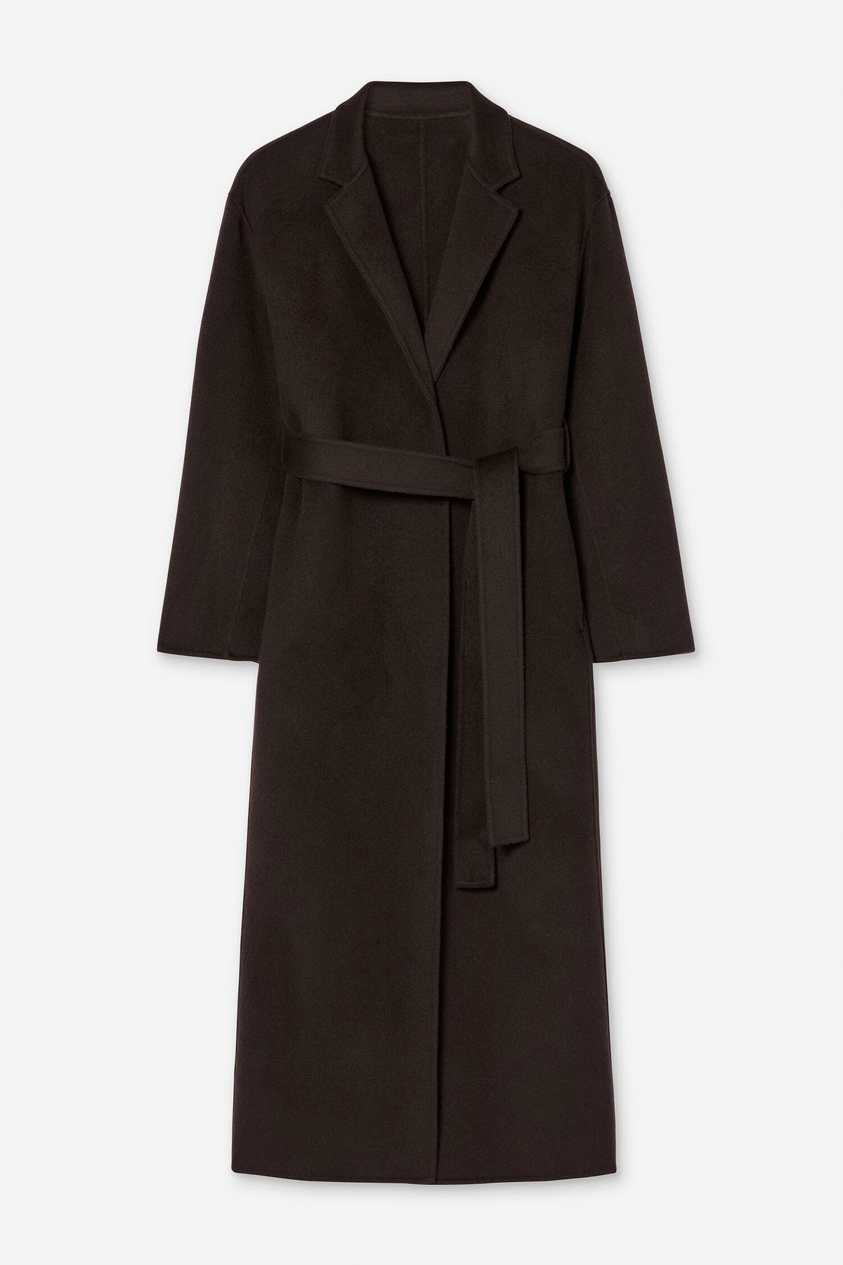 Filippa K Alexa Coat Mantel in Dark Chocolate