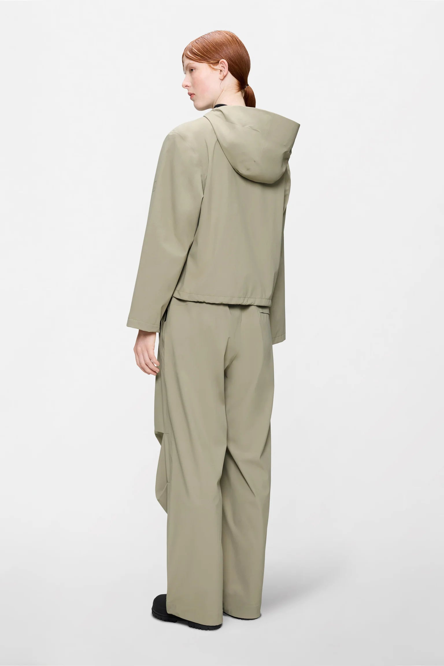 Rains Hardshell Short String, Beige, Jacke