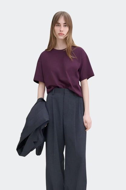 Loose fit Tee, Bordeaux, T-Shirt