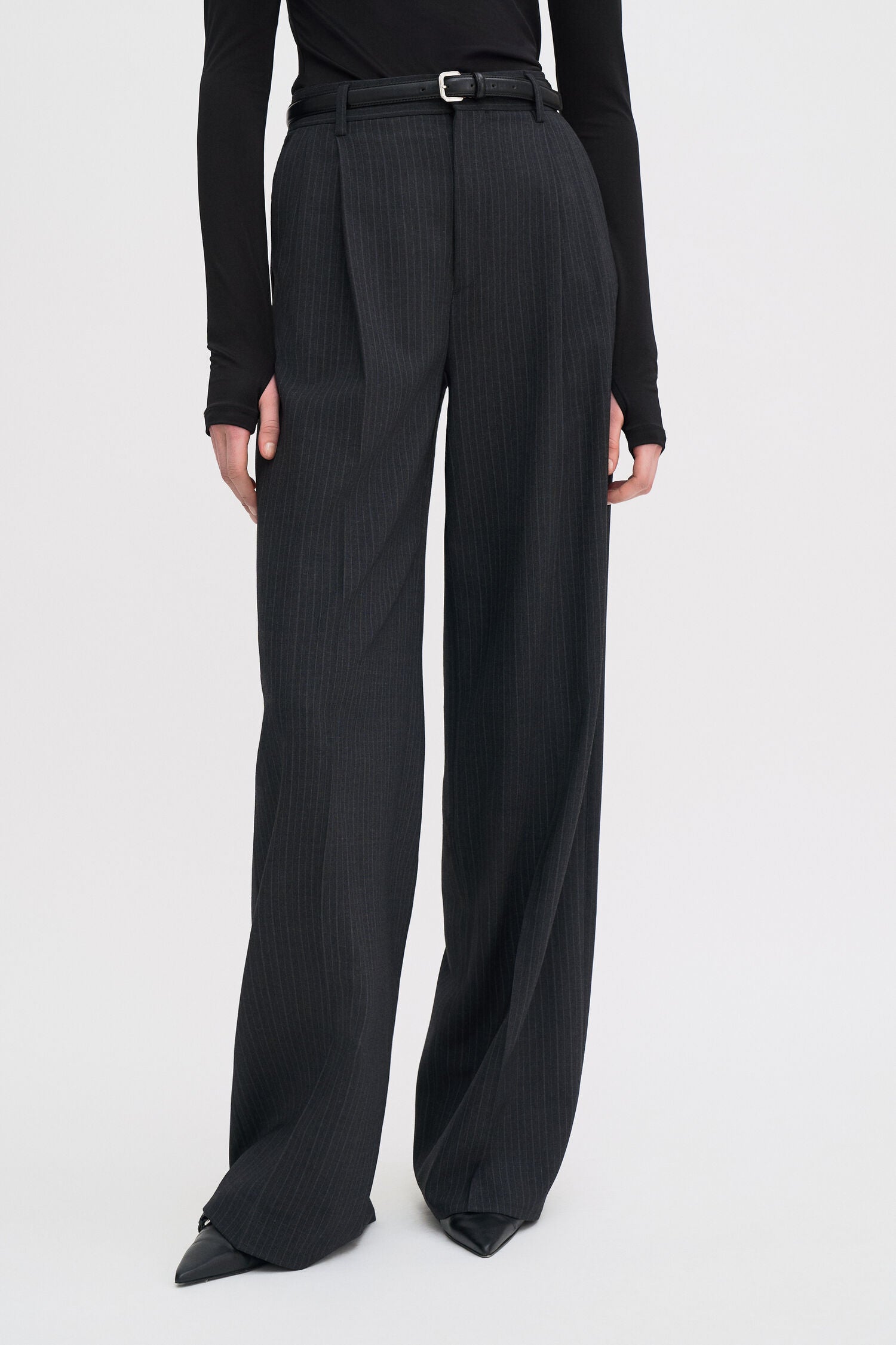 Filippa K Darcey, Anthracite, Pinstripe Hose