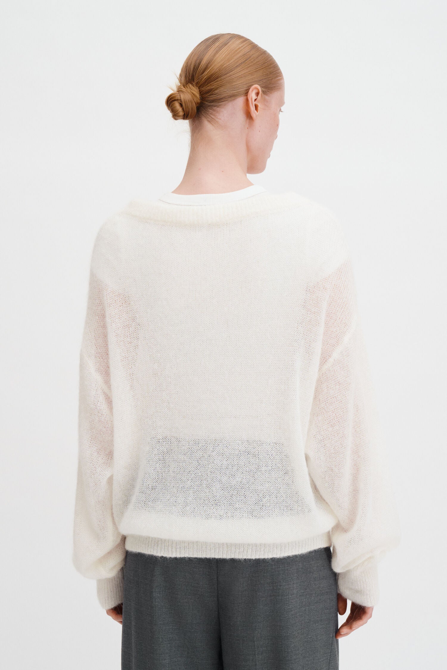 Filippa K, Boatneck Alpaca, Off-White, Sweater