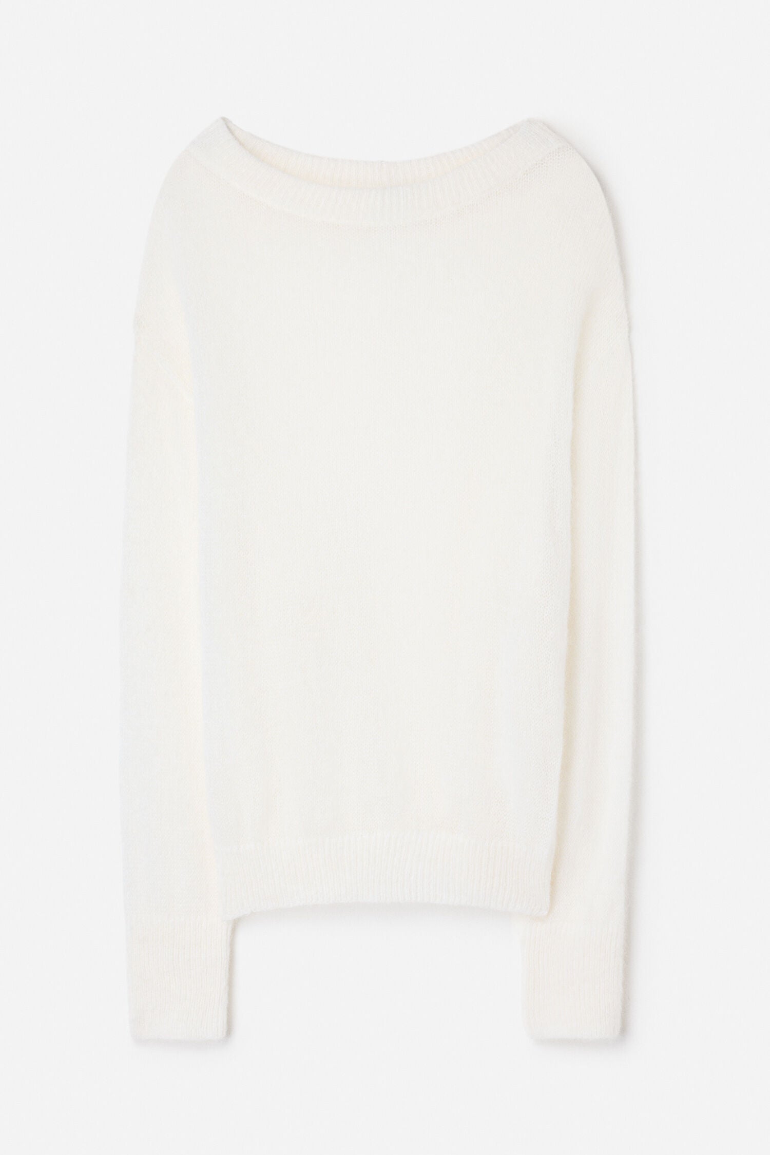 Filippa K, Boatneck Alpaca, Off-White, Sweater