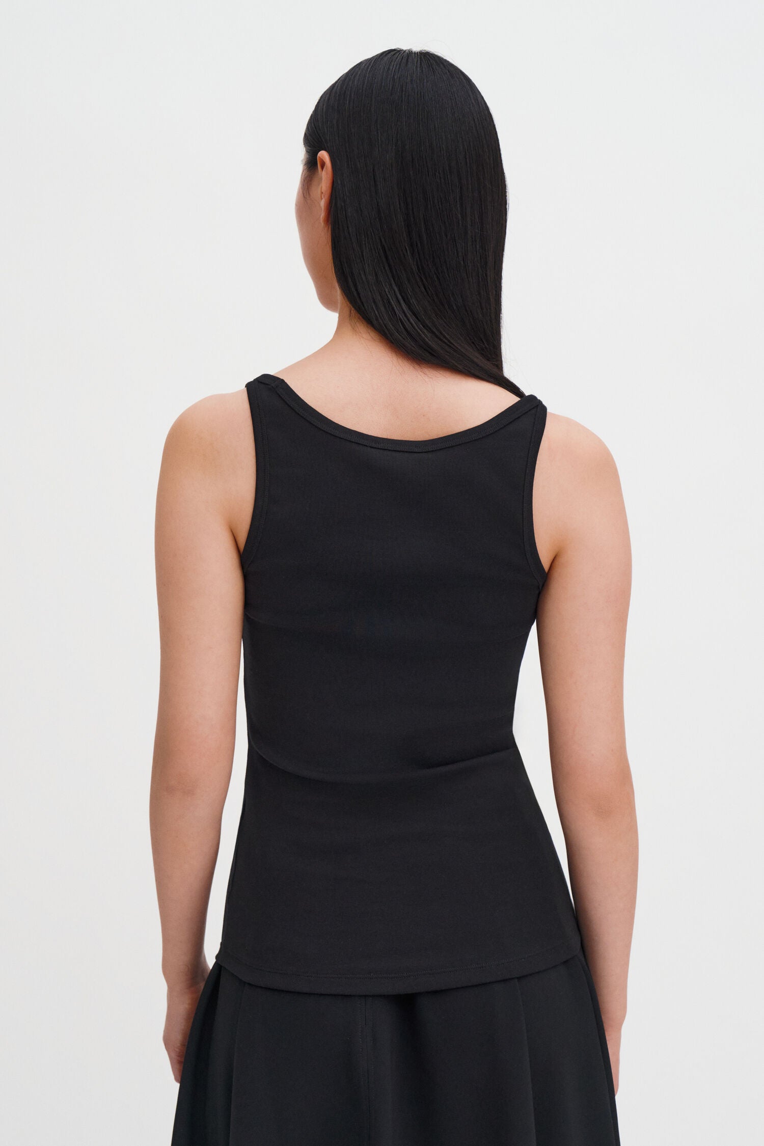 Filippa K, V-Neck, Black, Tanktop