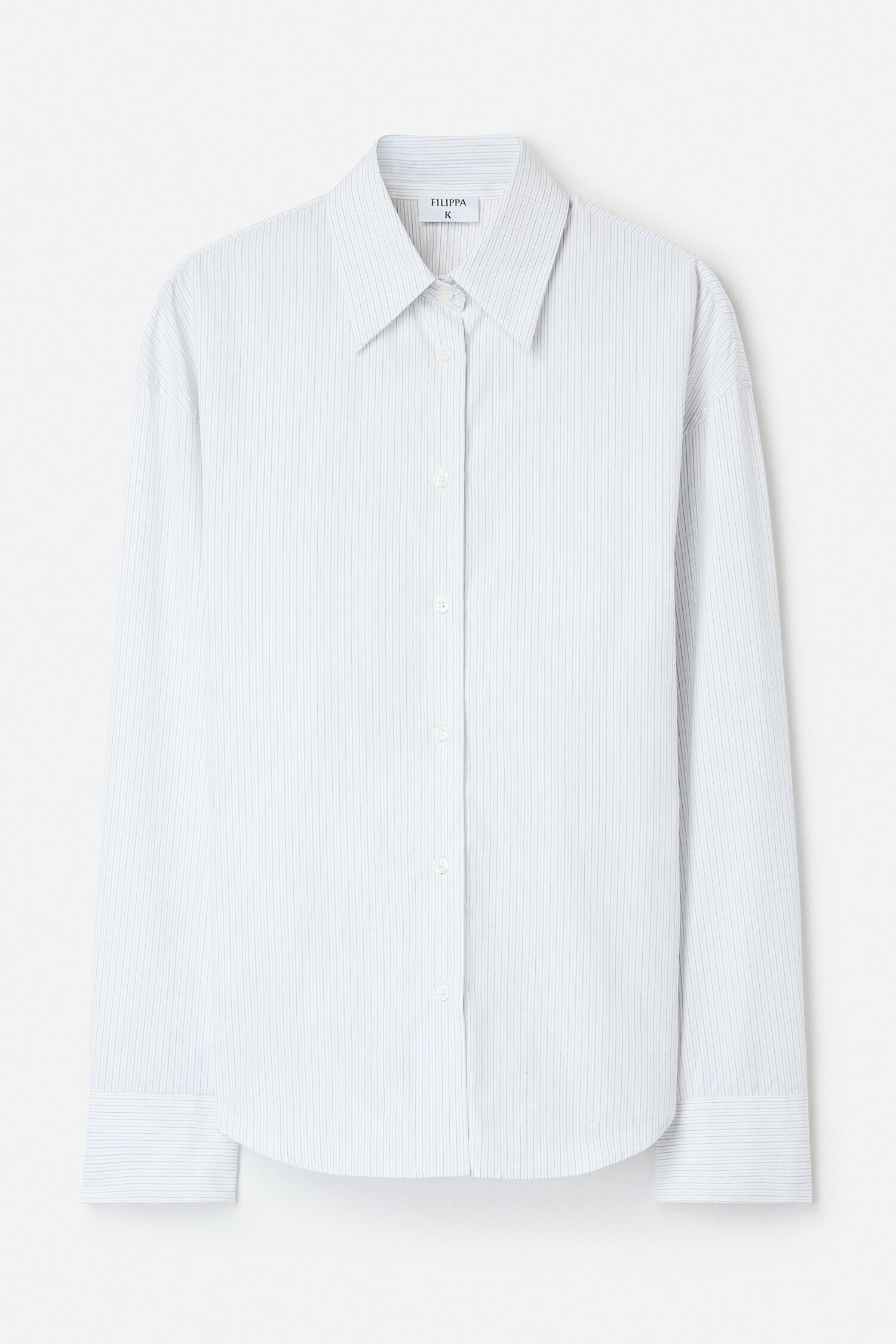 Filippa K, Hourglass, White, Pinstripe Hemd