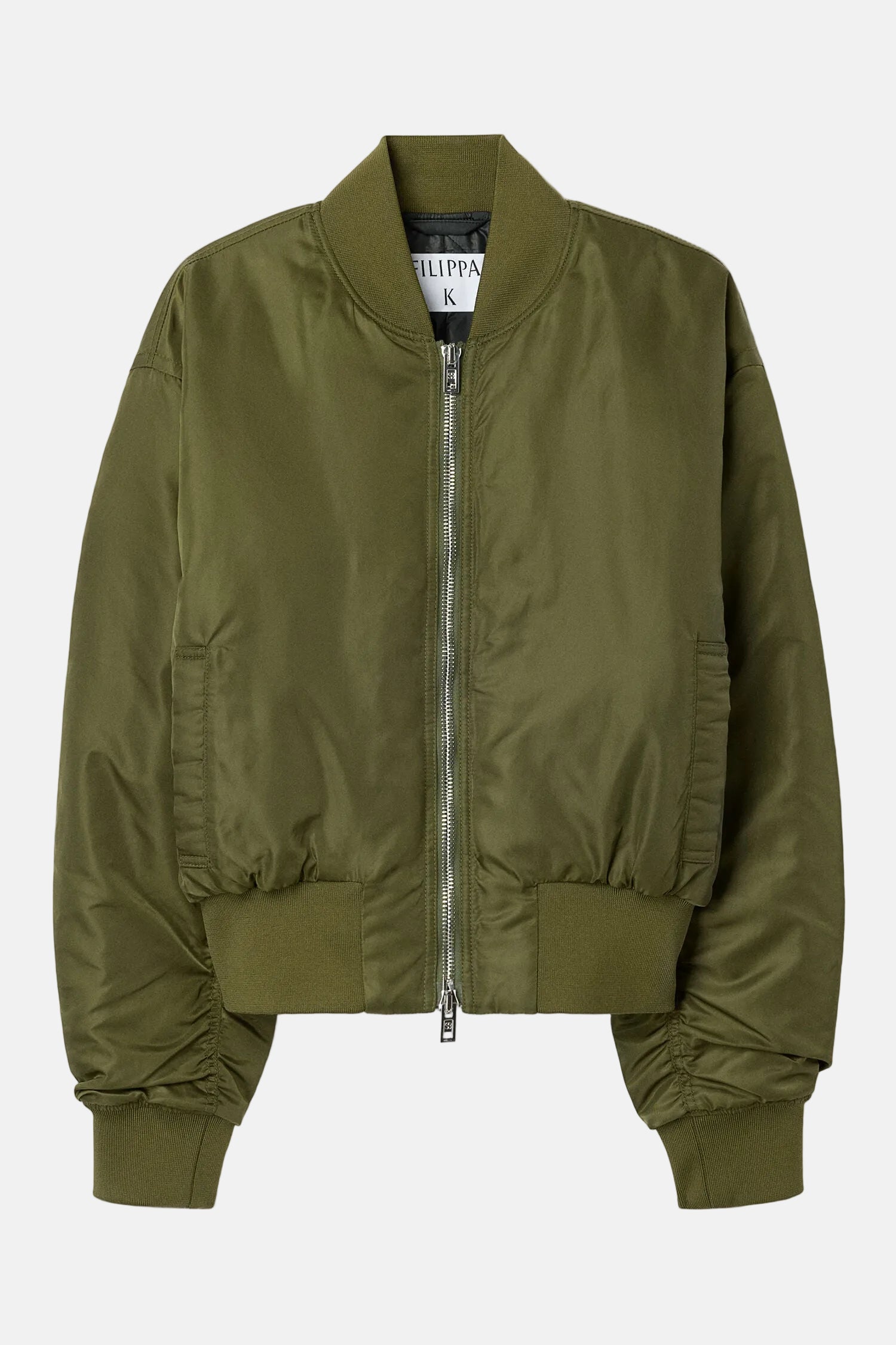 Filippa K, Nylon, Midnight Green, Zipper
