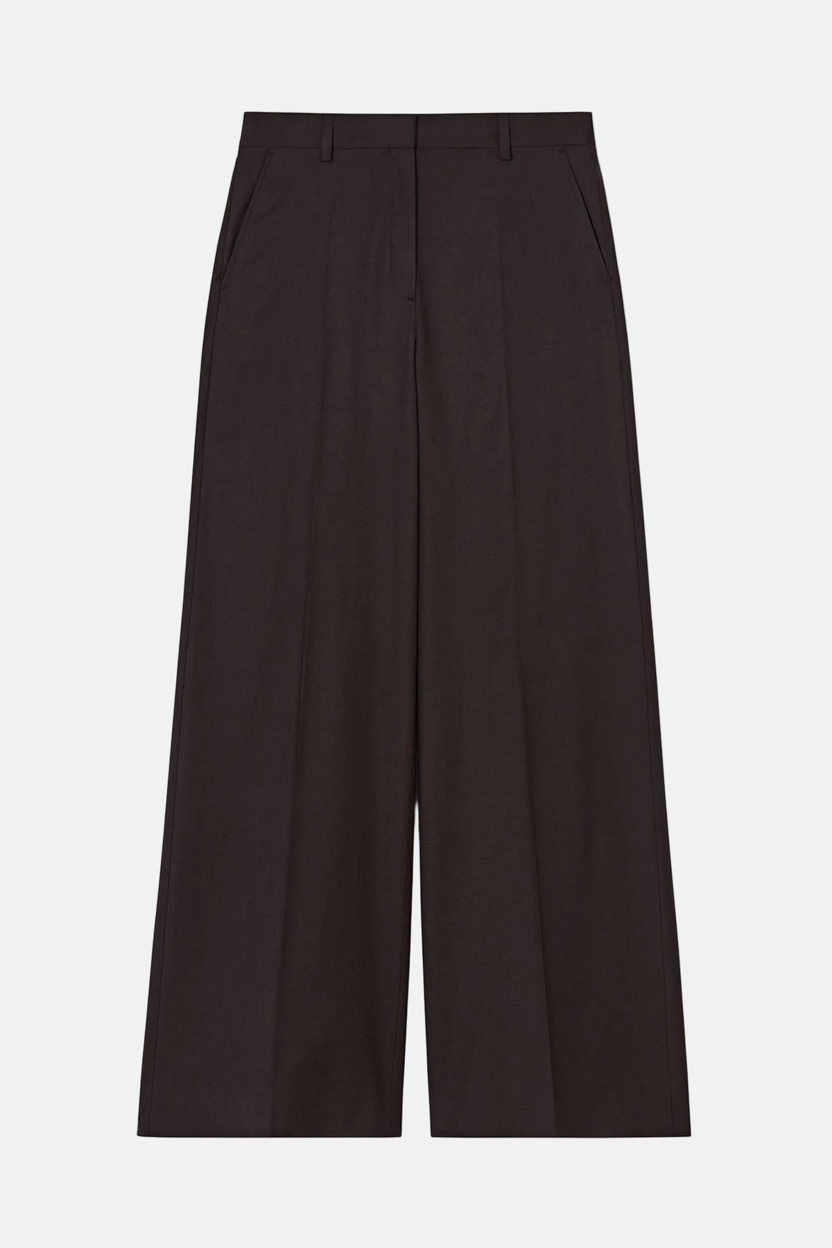 Filippa K Harlow Wool, Dark Chocolate, Hose
