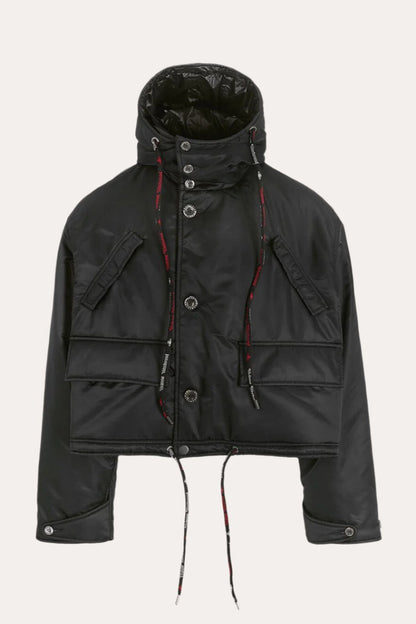 Short Ski, Black/Navy, Parka