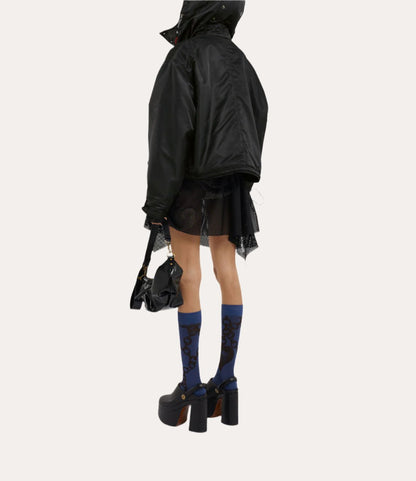 Short Ski, Black/Navy, Parka