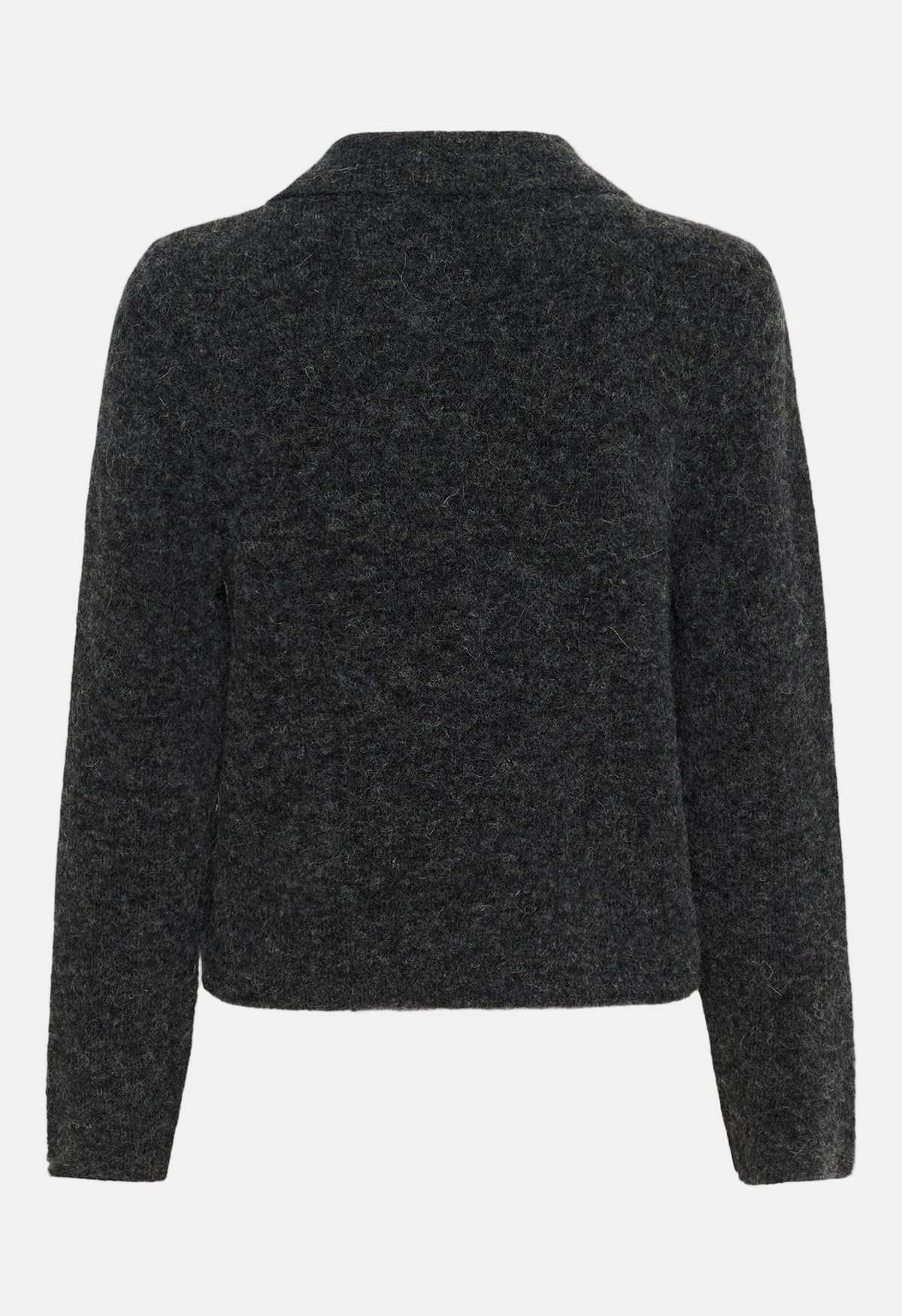 Gestuz Alpha, Charcoal Melange, Polo Pullover