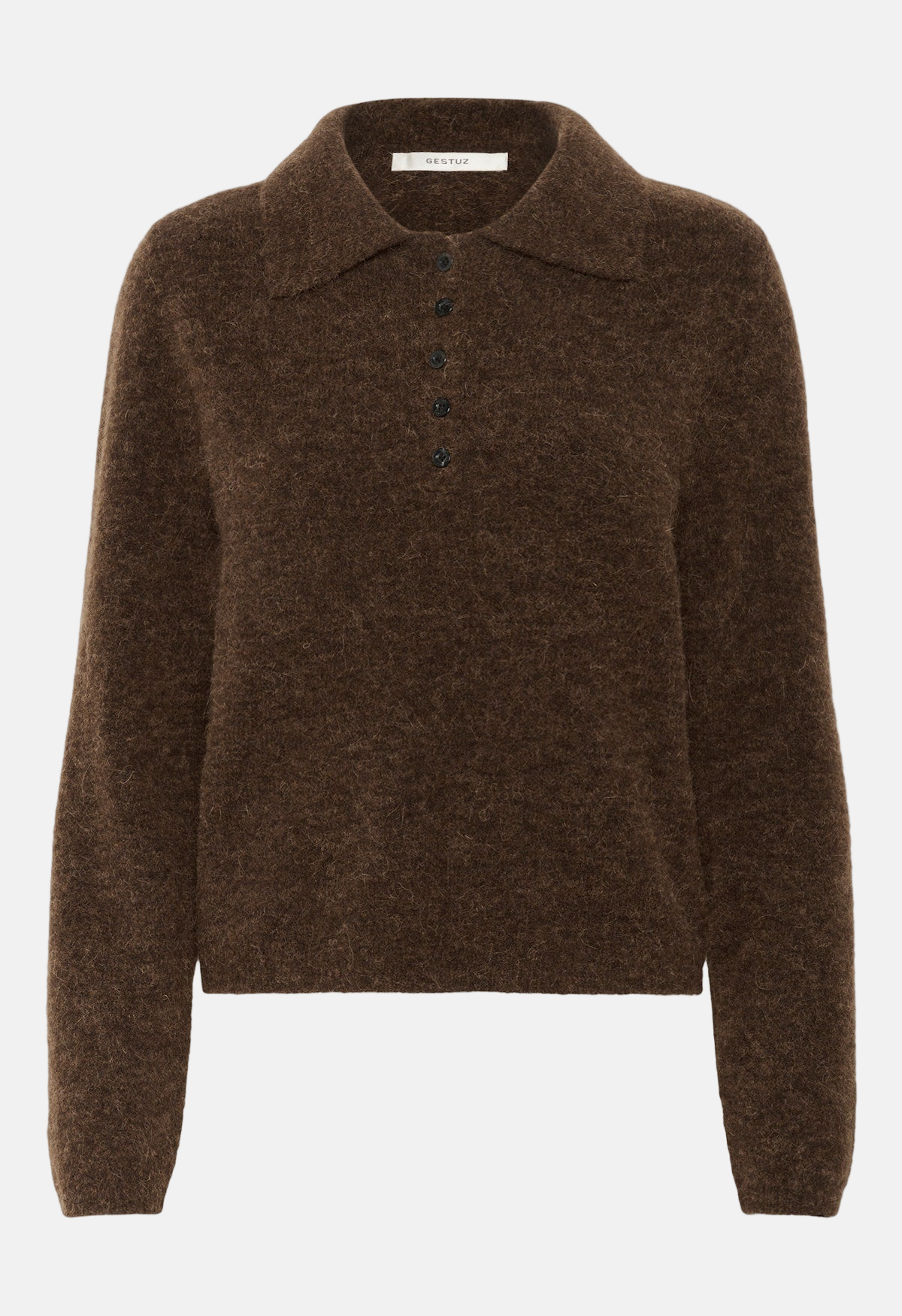 Gestuz Alpha, Buff Mélange, Polo Pullover