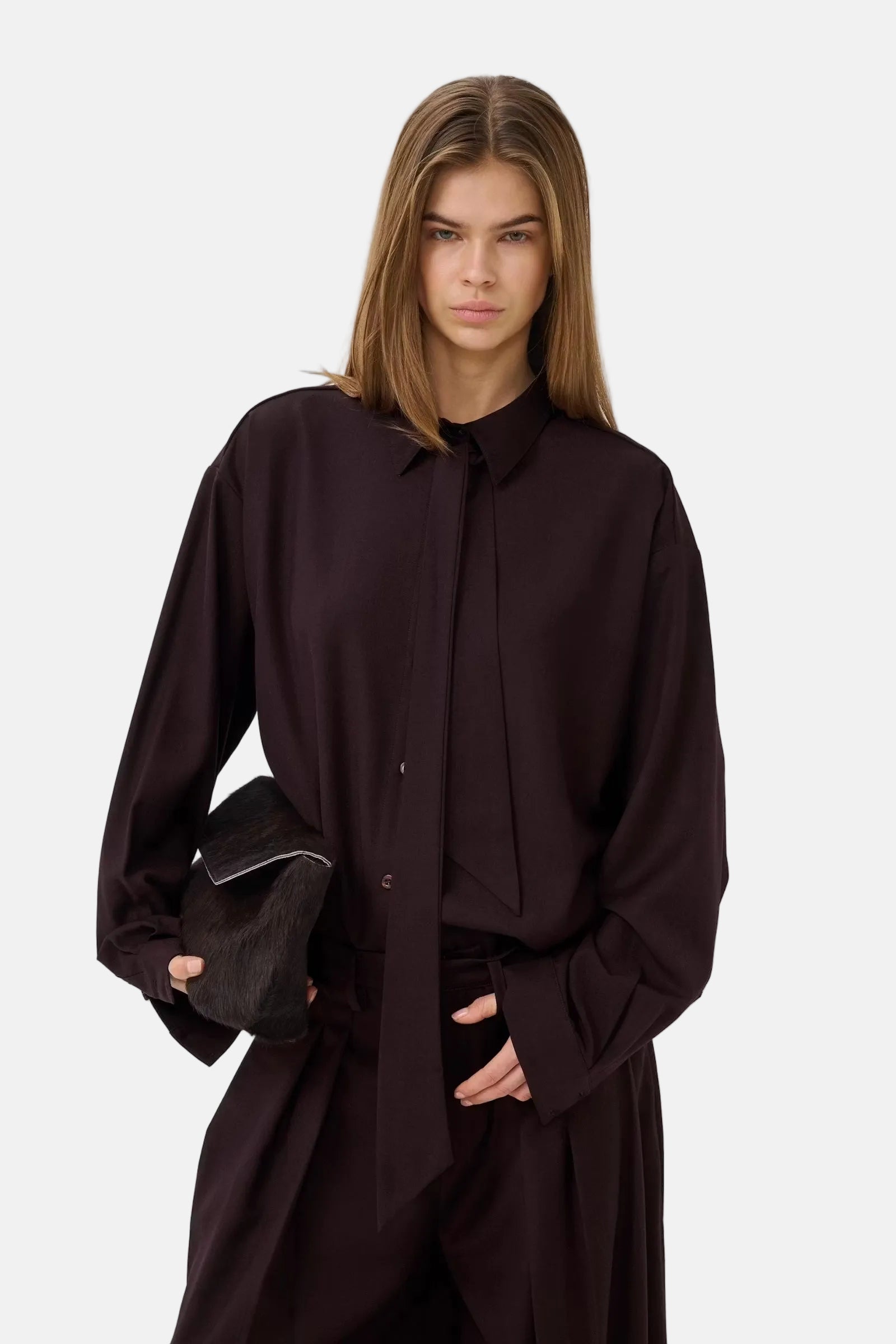 Gestuz Schany, Deep Plum, Hemd