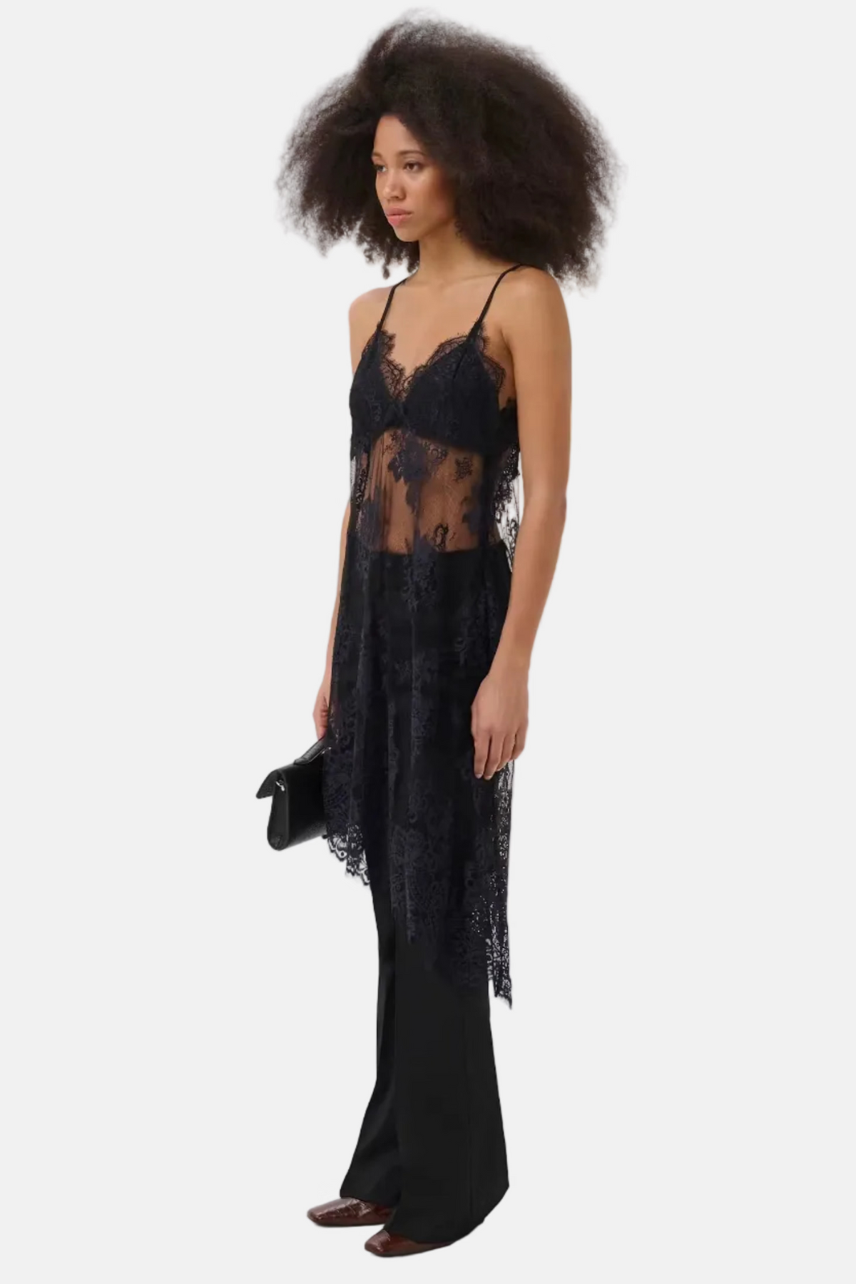 Gestuz Ruby, Black, Spitzenkleid