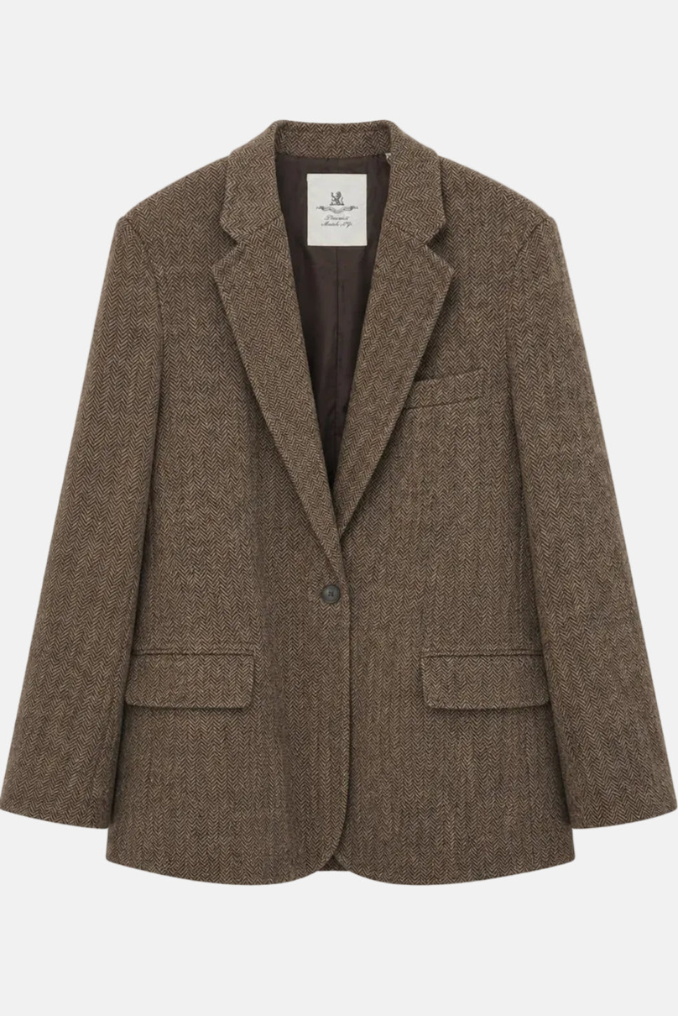 Denimist Hyannis, Brown Herringbone, Blazer
