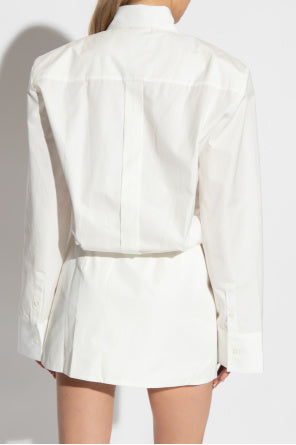 Dress Shirt, White, Blusenkleid