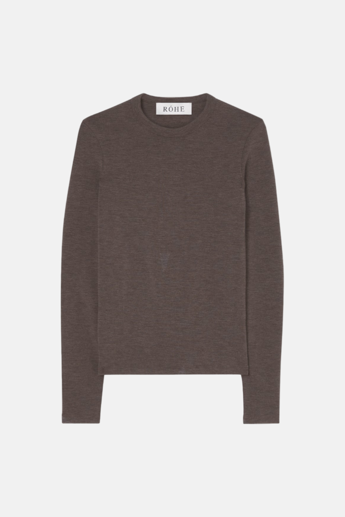 Róhe, Brown Melange, Long Sleeve