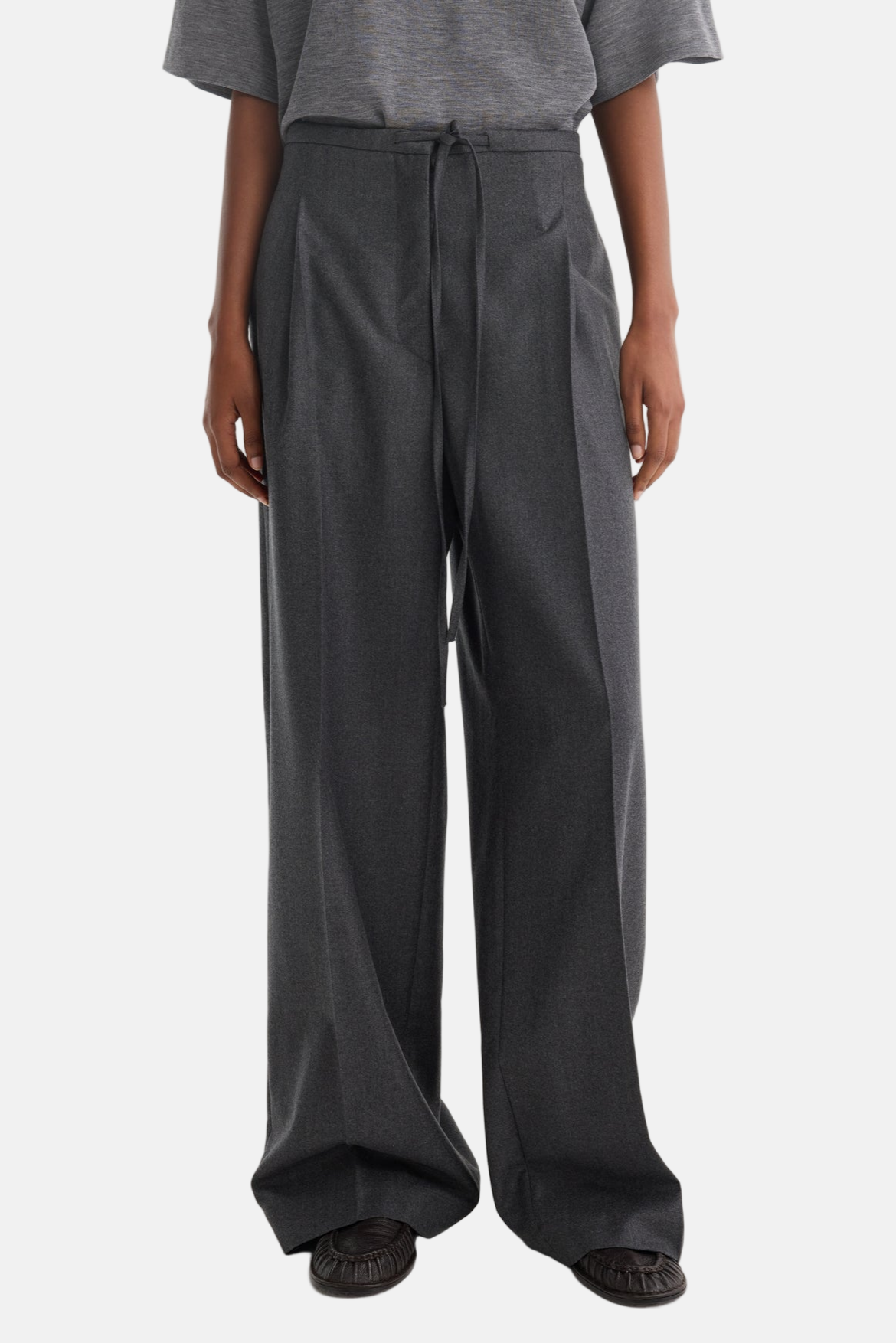 Róhe, Dark Grey Melange, Wollhose