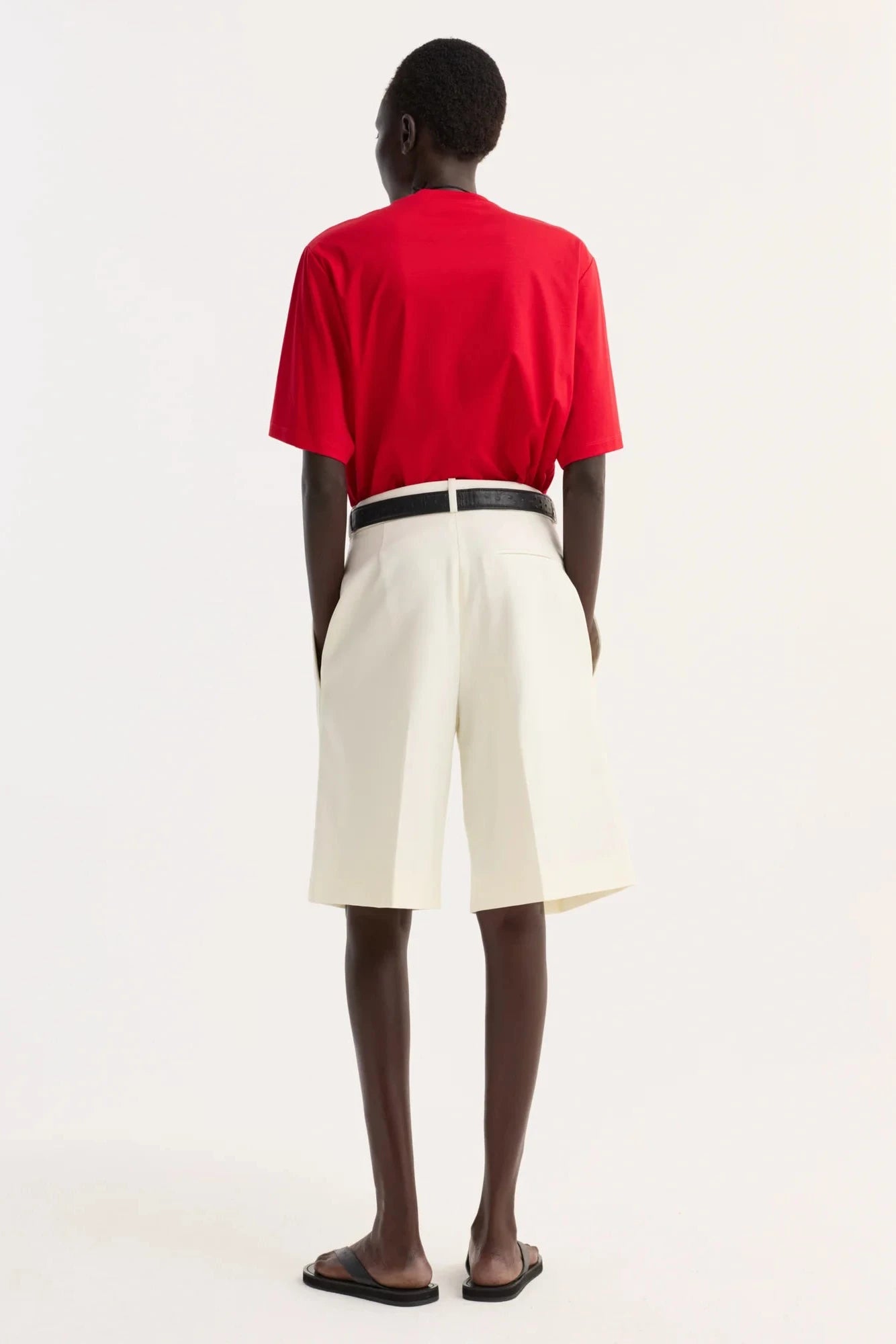 Róhe, Oversized, Red, Shirt