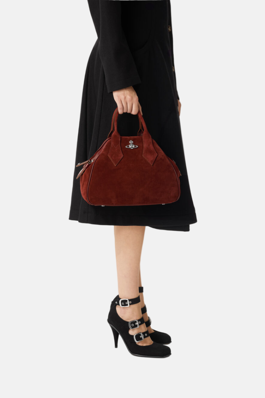 Vivienne Westwood Yasmine Medium, Burgundy, Tasche