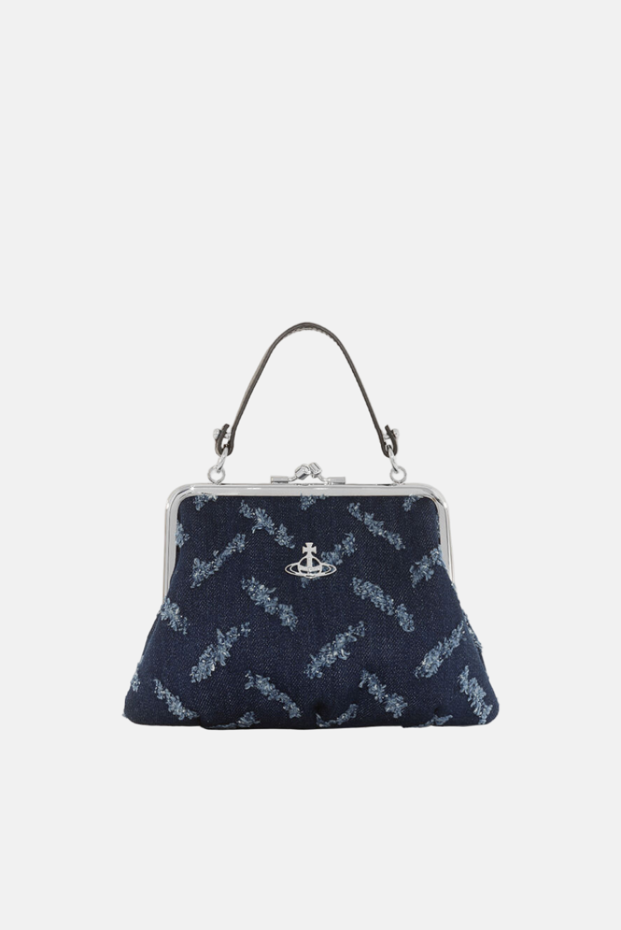 Vivienne Westwood Granny, Indigo, Frame Purse