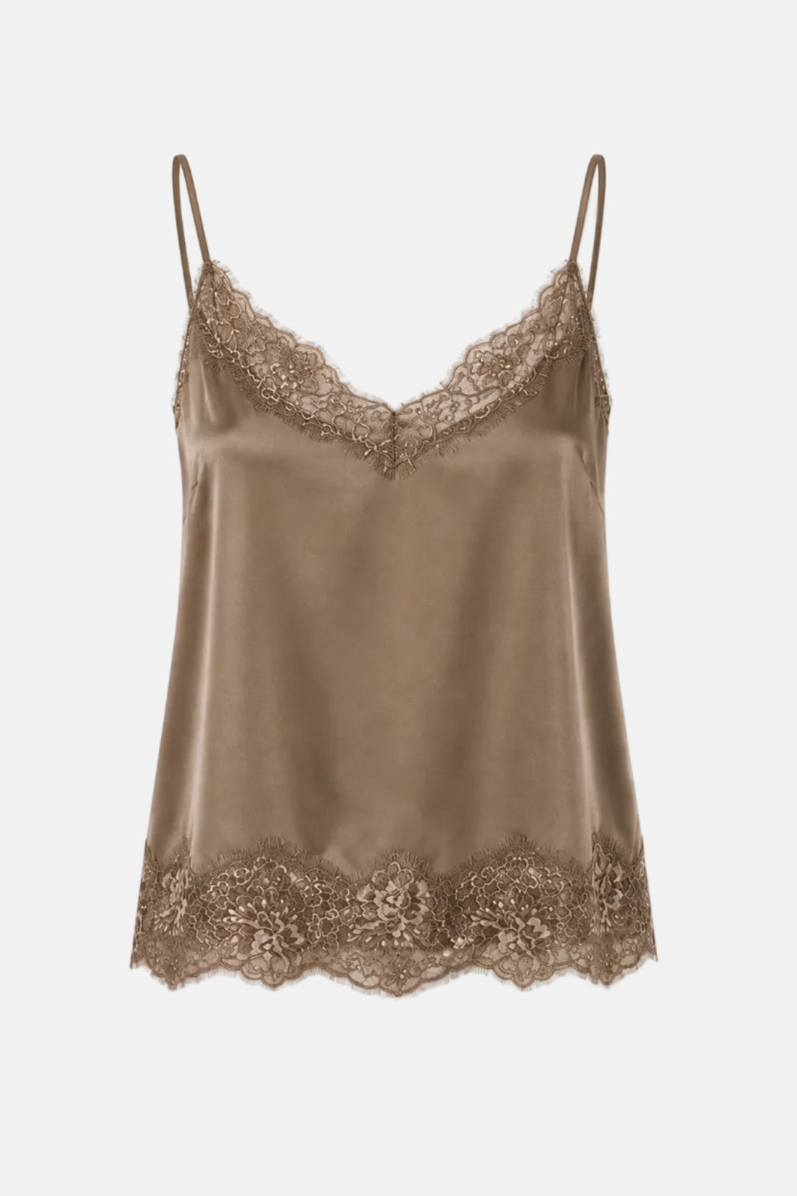 Xírena Colette Top in Olive Brown
