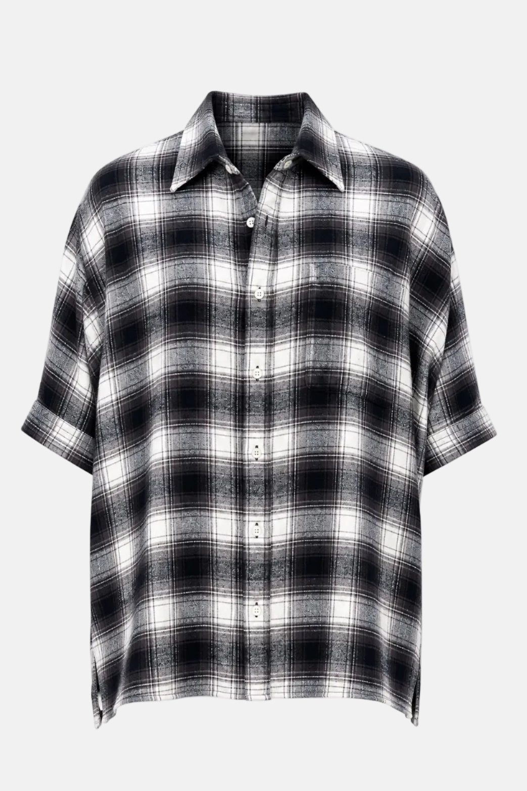 Denimist Emma, Black and Cream Plaid, Shirt