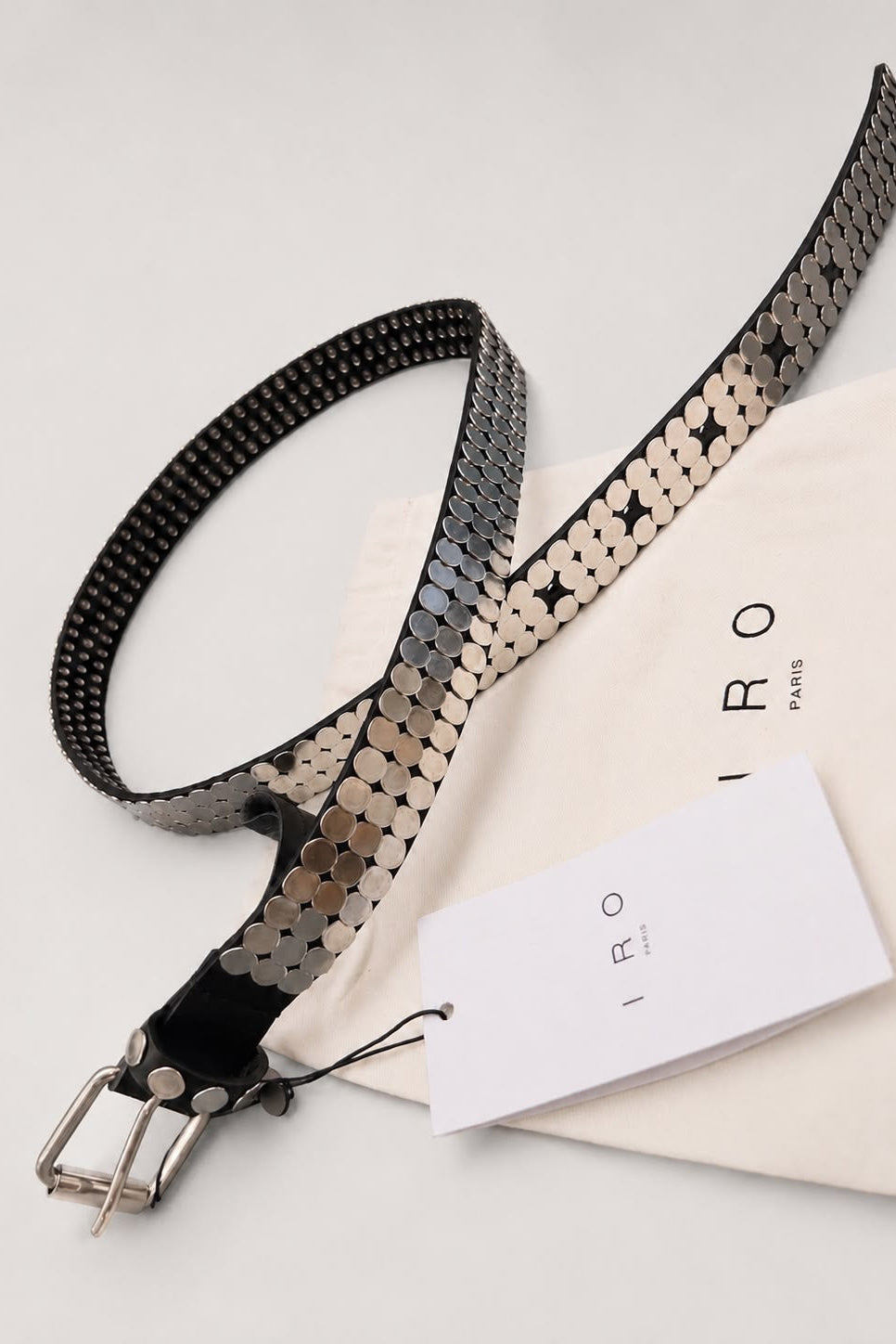 IRO Glam Gürtel in Black – Ansicht 3