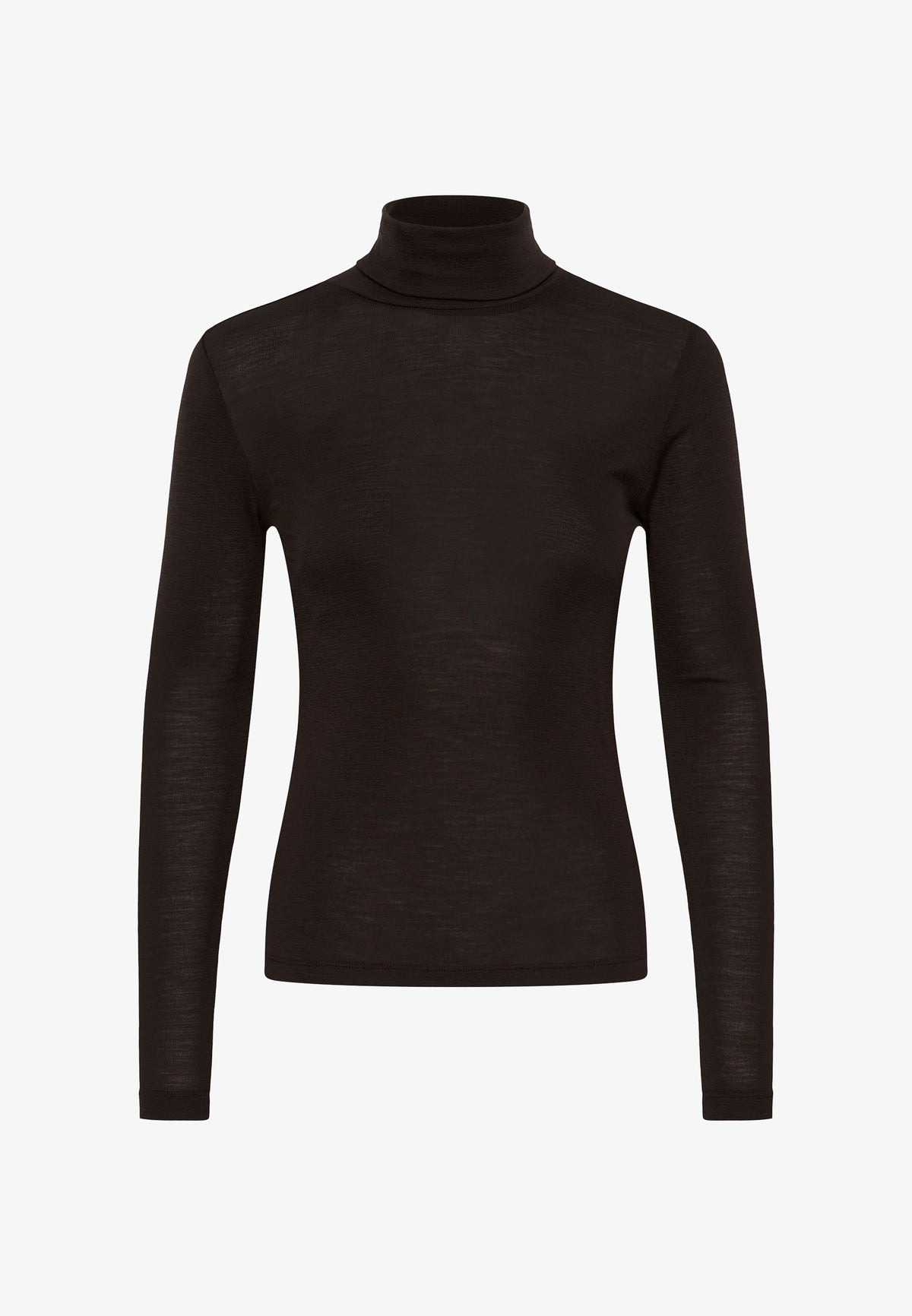 Gestuz Ninia Wool Rollneck, Chocolate Torte, Sweater