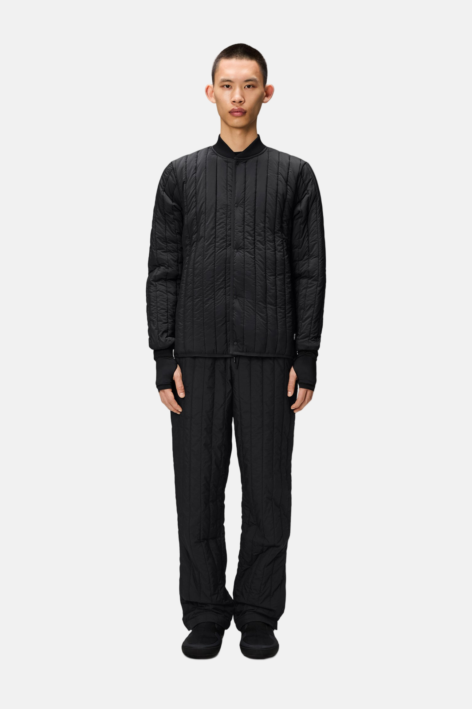 Rains Banja Liner WT1, Schwarz, Bomberjacke