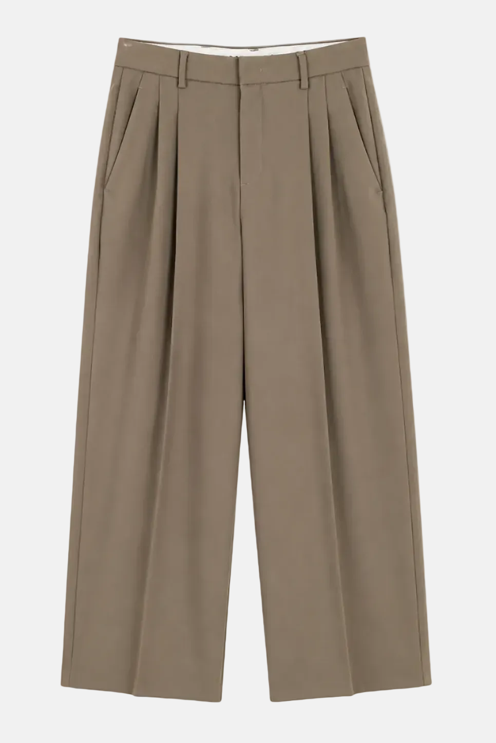ROSSI Noa Crop, Taupe, Trousers