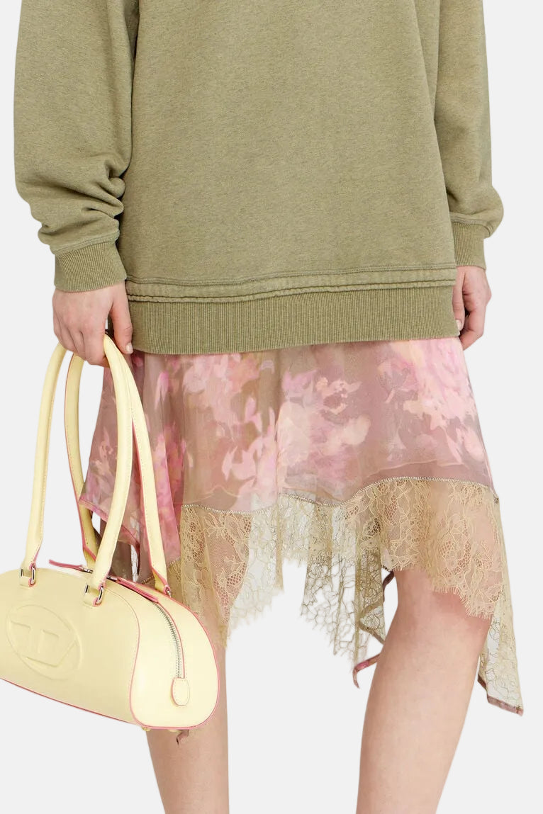 Diesel D-Orely, Rosa/Grün, Kleid