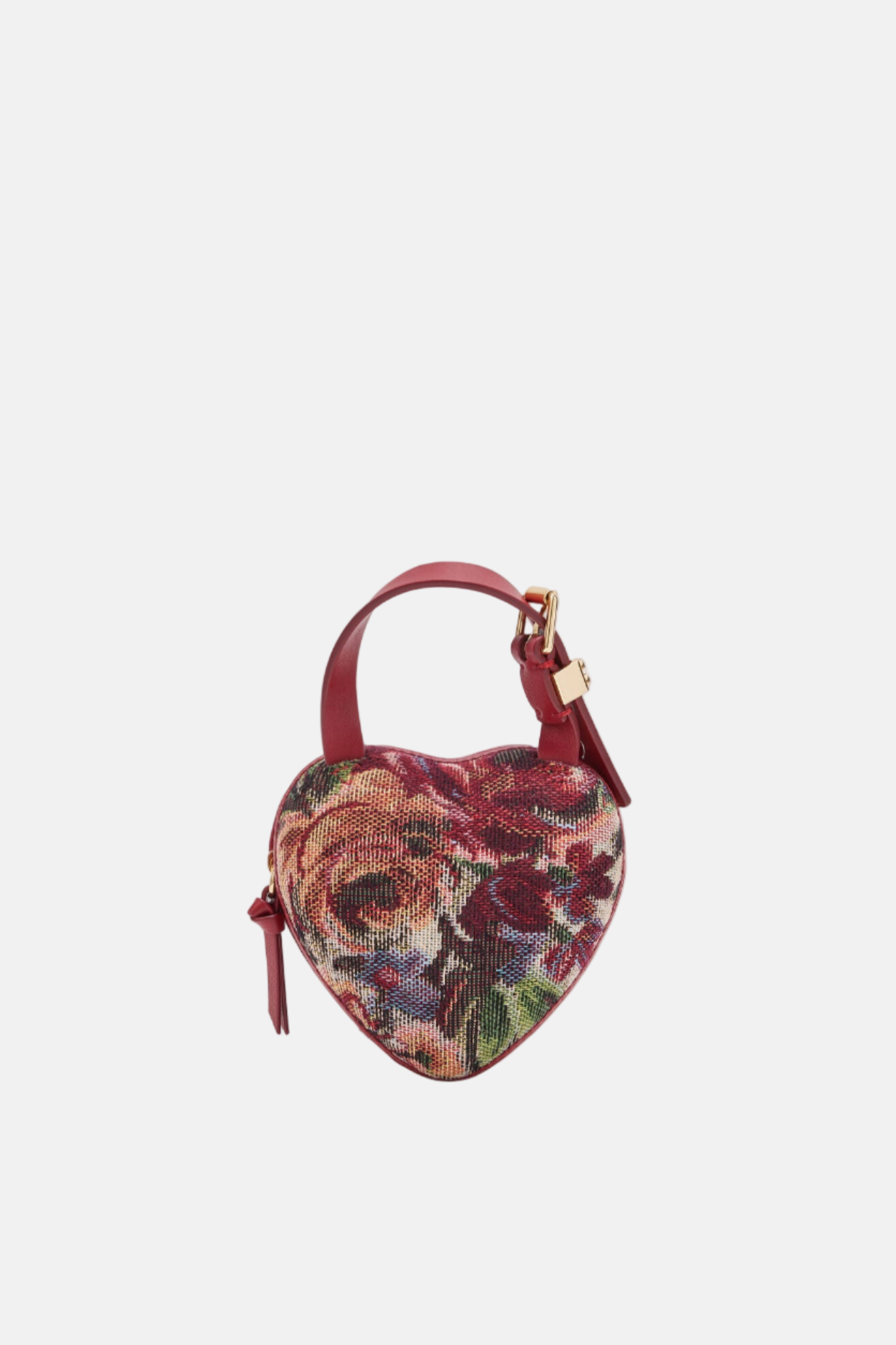 GANNI Nano Heart, Tawny, Tasche