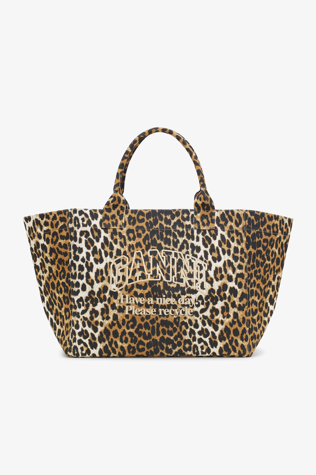 GANNI XXL Shopper, Leo, Tasche