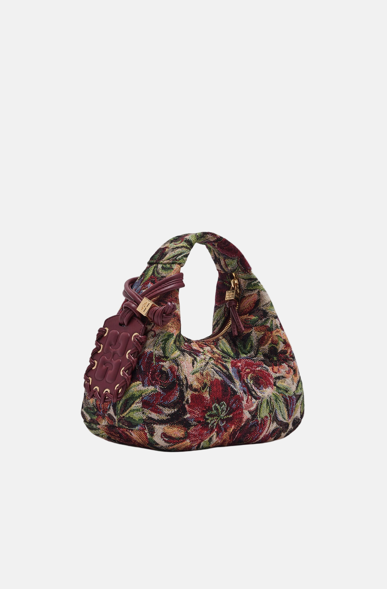 GANNI Hobo Mini, Tawny, Tasche