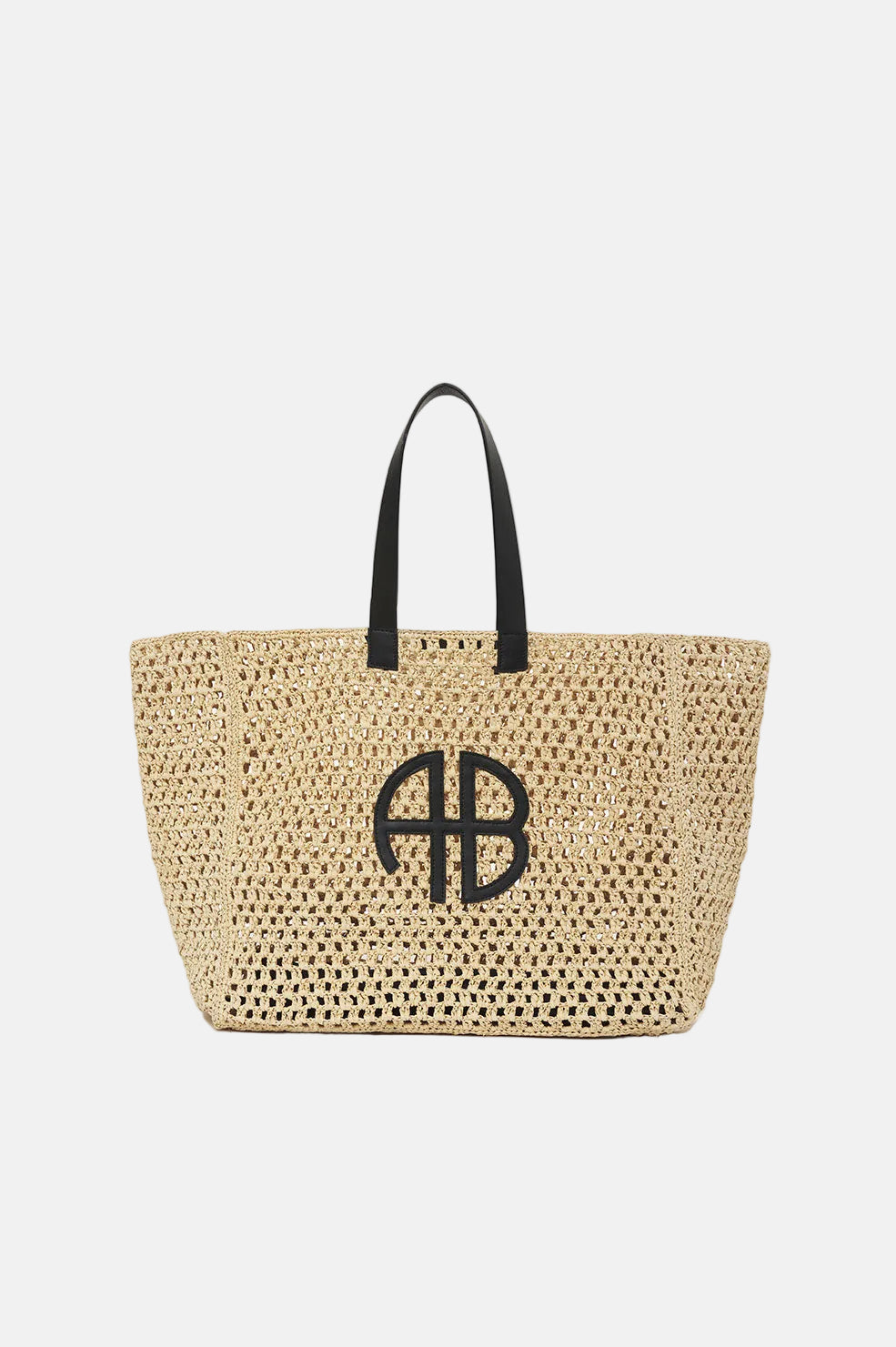 Anine Bing Large Rio Tote, Natural, Tasche