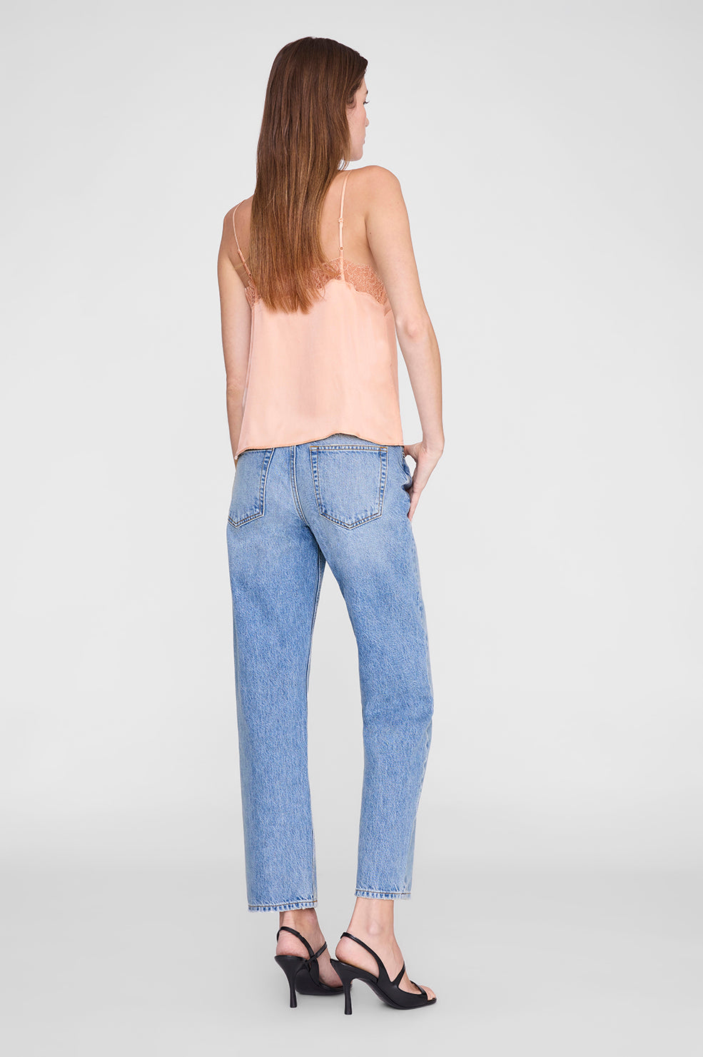 Anine Bing Mael Camisole, Pink, Top