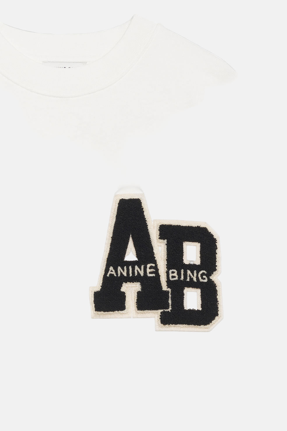 Anine Bing, Miles, Off White, Oversize Sweatshirt