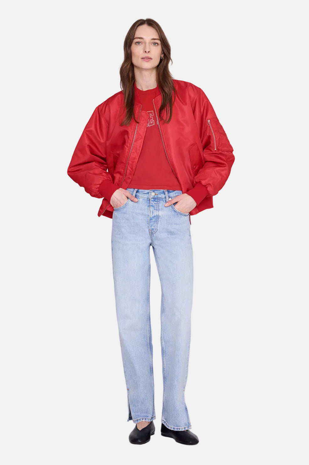 Anine Bing Shelley, Tango Red, T-shirt