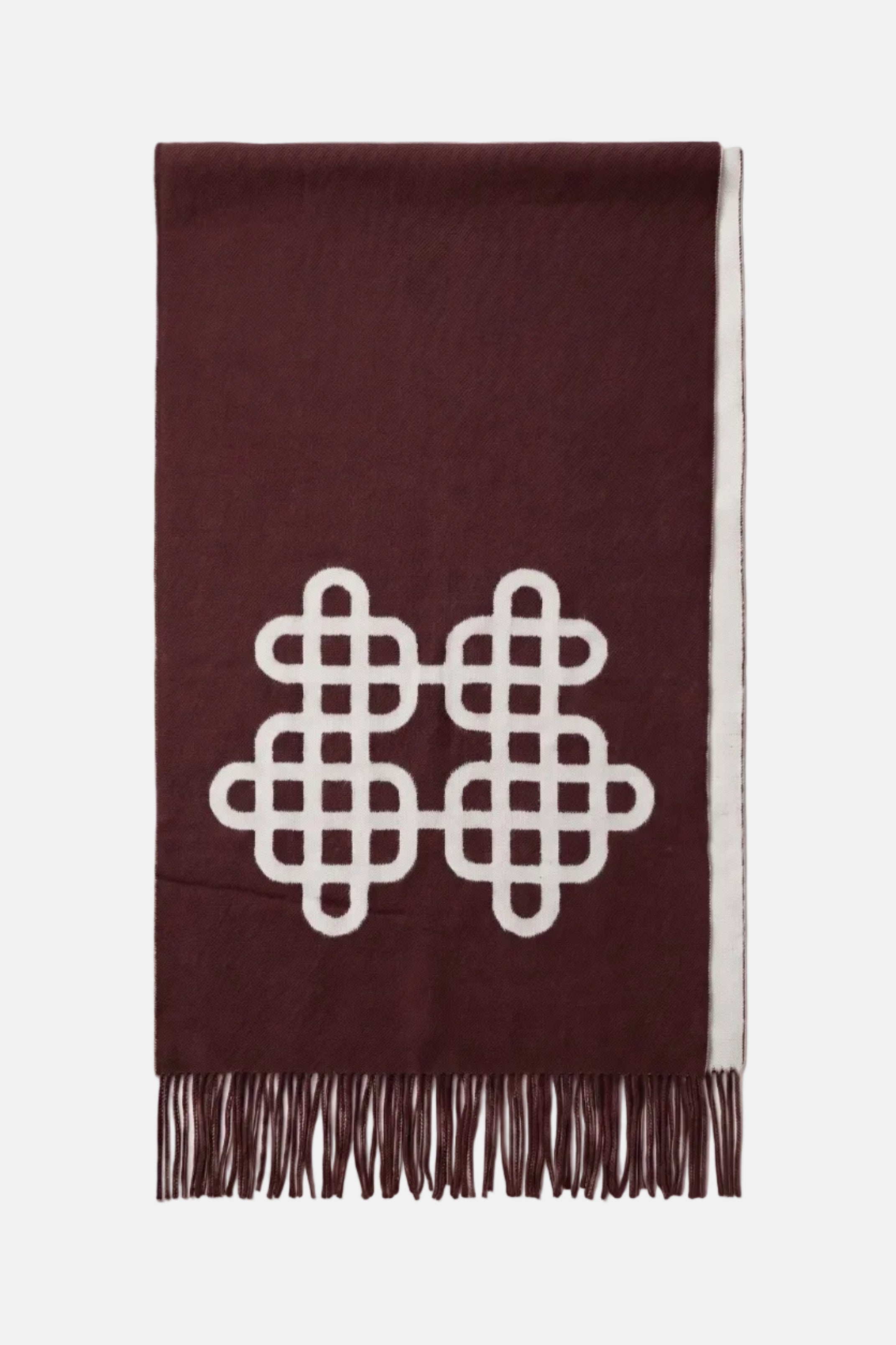 Kujten Scarfy Schal in Bordeaux