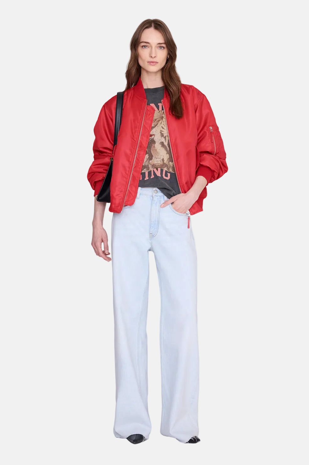 Anine Bing Leon, Red, Bomberjacke