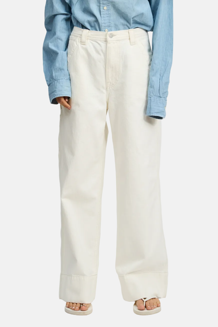 Denimist Payden Relaxed Carpenter, Vinatge Cream White, Hose